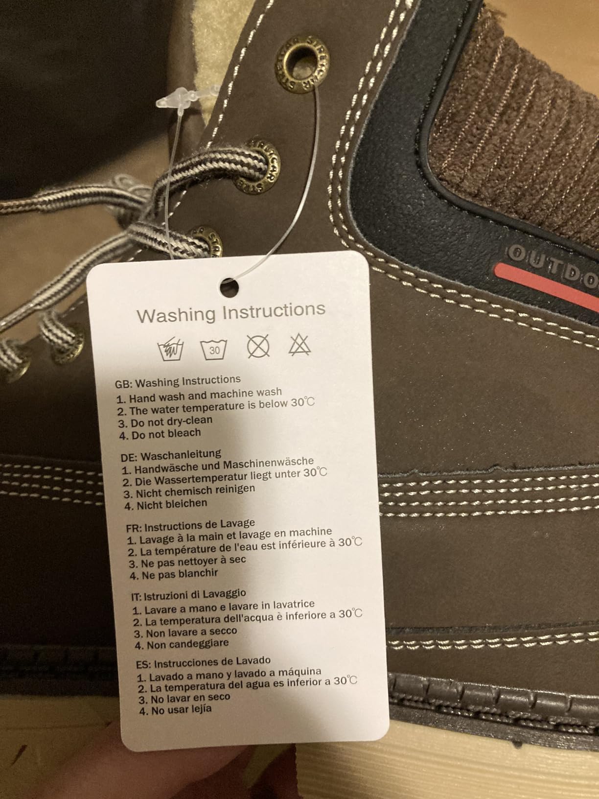 Eagsouni Mens Womens Winter Snow Boots customer photo 1