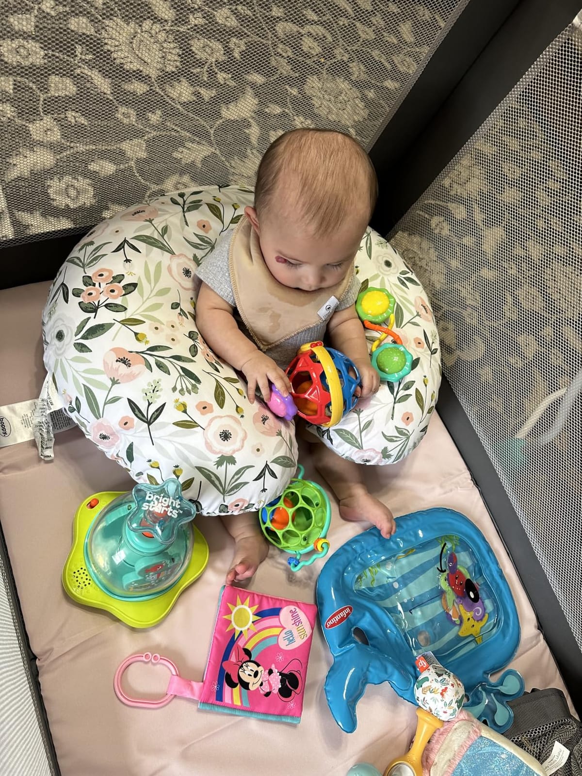 Nursing Pillow and Positioner, Breastfeeding, Bottle Feeding customer photo 2