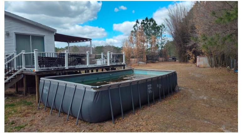 INTEX Krystal Clear QS400 Saltwater Swimming Pool Chlorine System | 26663EG - For Above Ground Pools up to 4,500 Gal, Pool Cleaner with Automatic Timer and Self Cleaning Mode customer photo 1