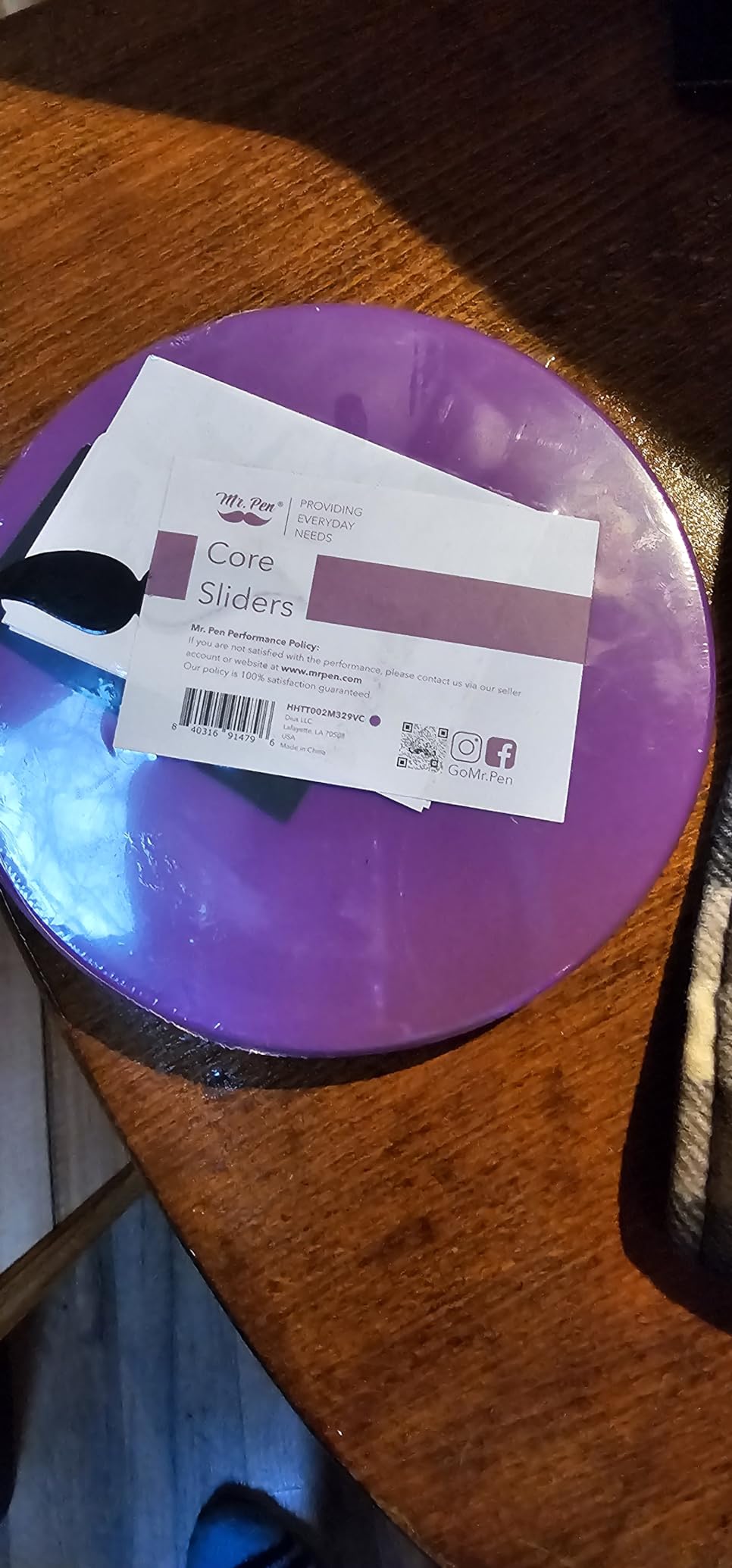Mr. Pen Core Sliders for Working Out - 2 Pack Dual Sided Workout Sliders Discs customer photo 2