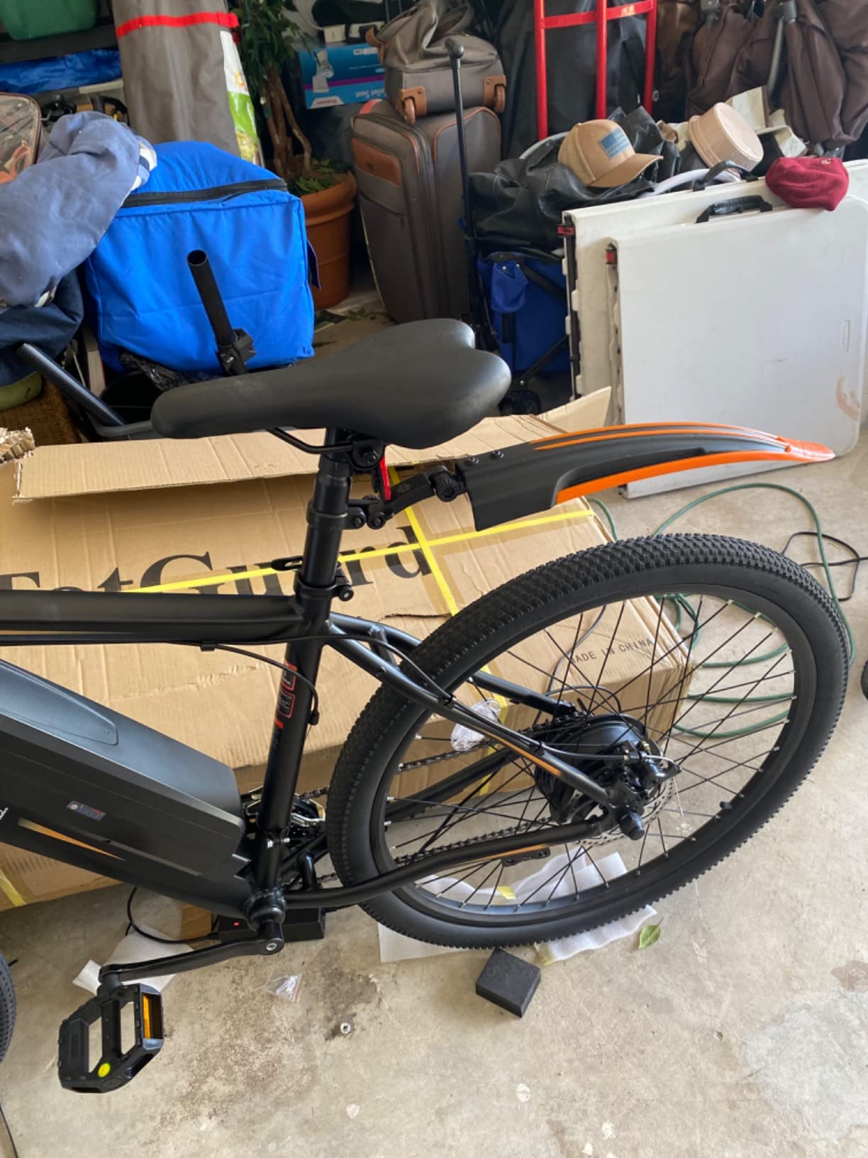Wooken Electric Bike for Adults with 500W Motor, 27.5'' Ebike with 48V 499WH Removable Battery, Up to 55Miles Electric Mountain Bike, 19.8MPH Adults Electric Bicycle with LCD Display, 21 Speed customer photo 1