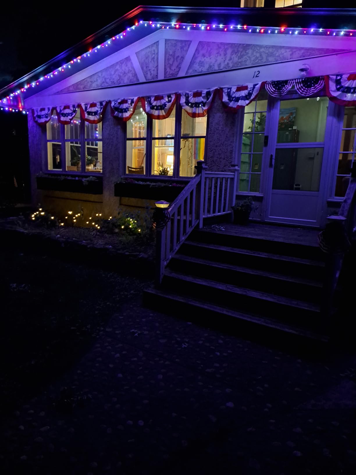 JMEXSUSS 200 LED Orange Halloween Lights Outdoor Indoor Fall Lights Plug in customer photo 2