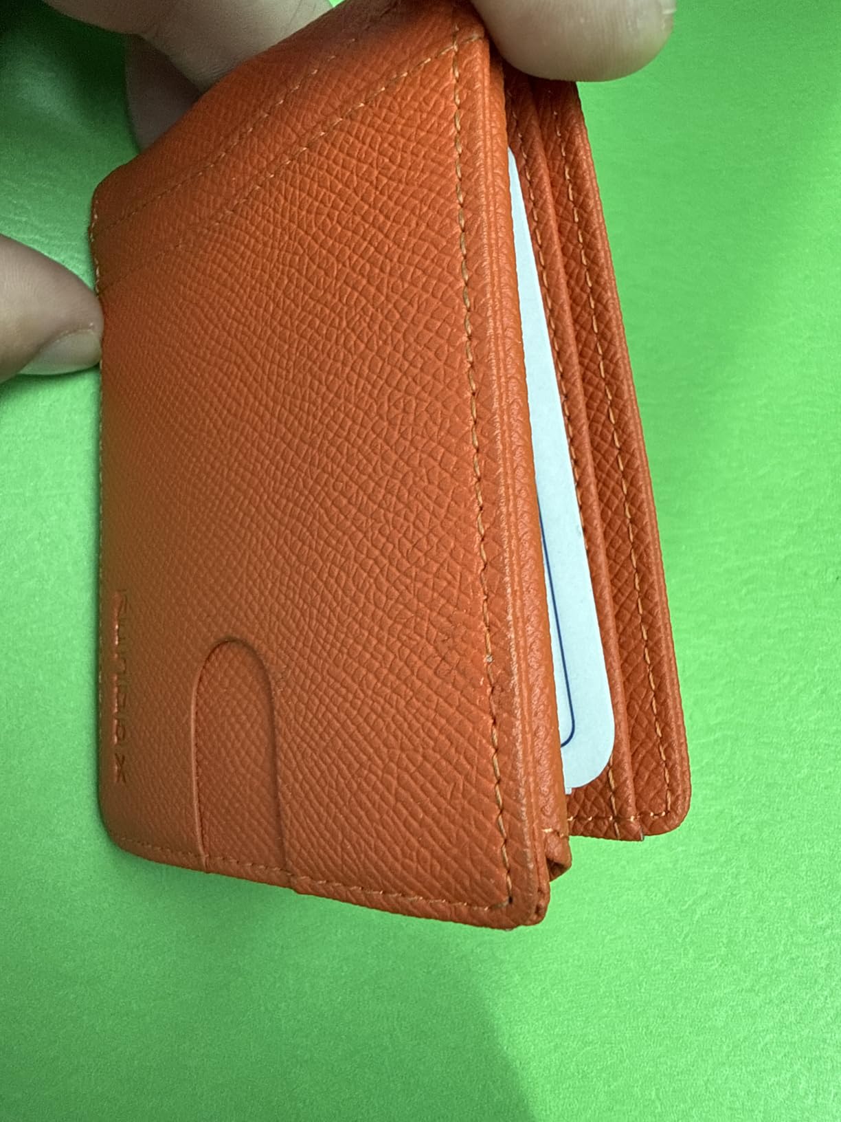 RUNBOX Wallet for Men -Slim Rfid Leather Mens Bifold Novelty Wallets 2 ID Window With Gift Box Men's Accessories customer photo 2