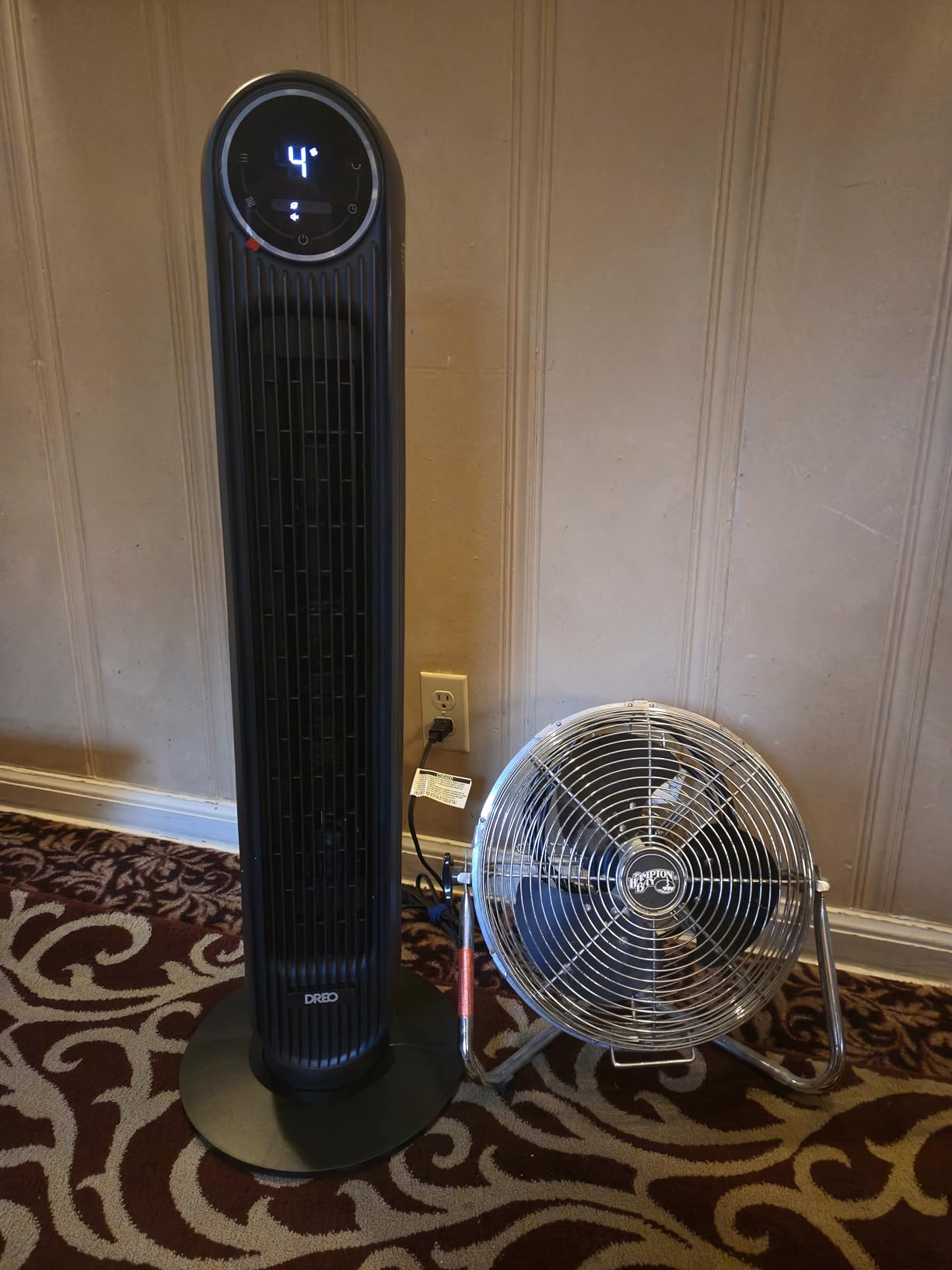 DREO Tower Fan for Bedroom, 28ft/s Velocity, Ultra Quiet Fan, 8 Speeds customer photo 2