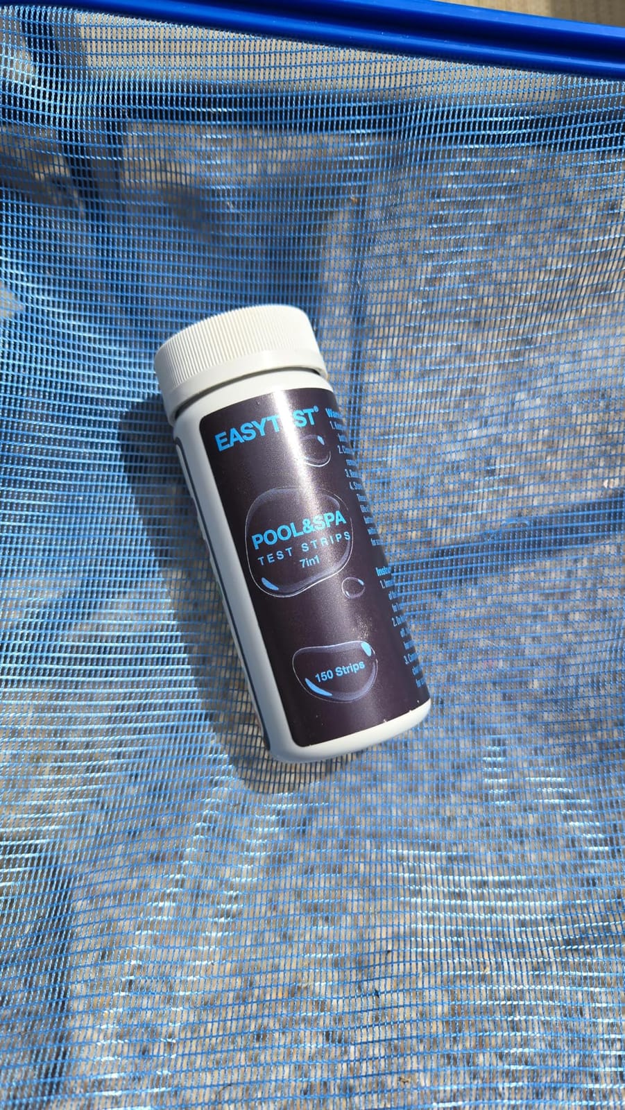 EASYTEST 7-Way Pool Test Strips, 150 Strips Water Test for Hot tub and Spa | Water Chemical Testing kit for Bromine, Total Alkalinity, pH, Free Chlorine, Total Hardness, Cyanuric Acid, Total Chlorine customer photo 2