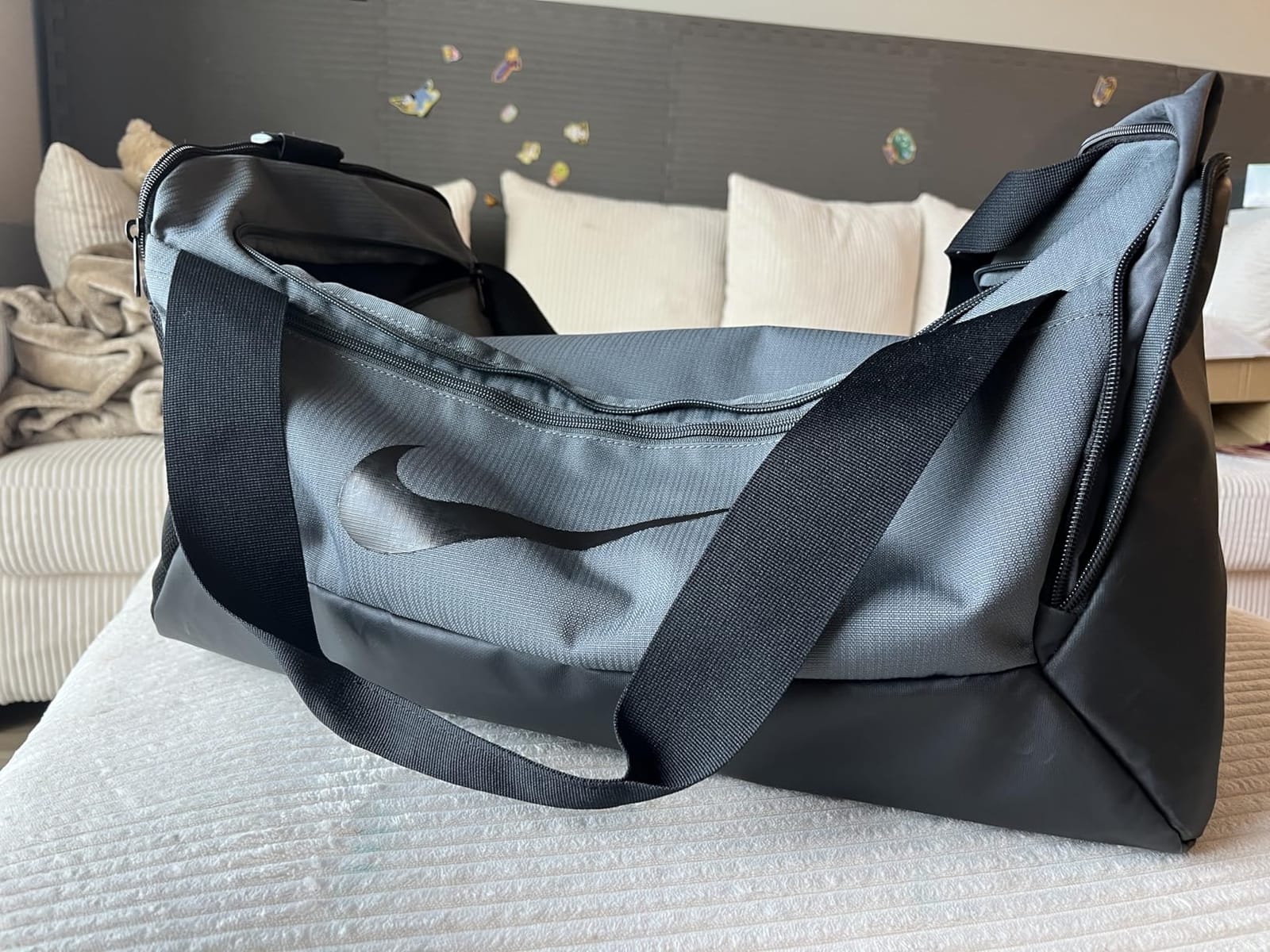Nike Unisex Adult Gameday Brasilia 9.5 Training Duffel Bag (25L, 41L, 60L, or 95L) | Mens and Womens customer photo 2