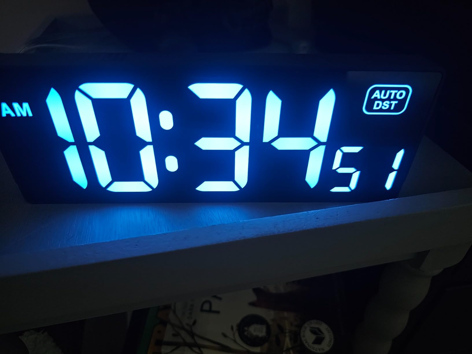 Soobest LED Digital Wall Clock with Seconds customer photo 1