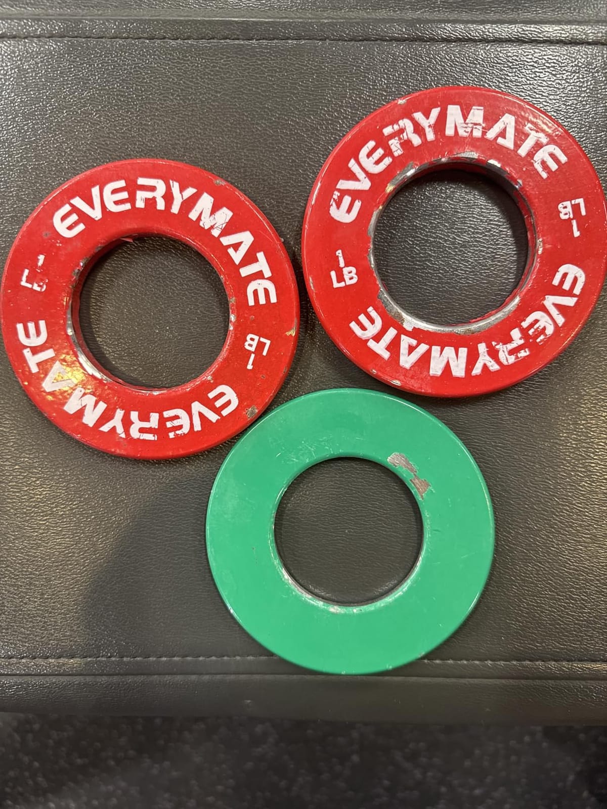 EVERYMATE Fractional Micro Weight Plates Set of 8 Weight Plate Pair of 0.25LB 0.5LB 0.75LB 1 LB for Barbells for Strength Training Micro Plates Weight Plate customer photo 2