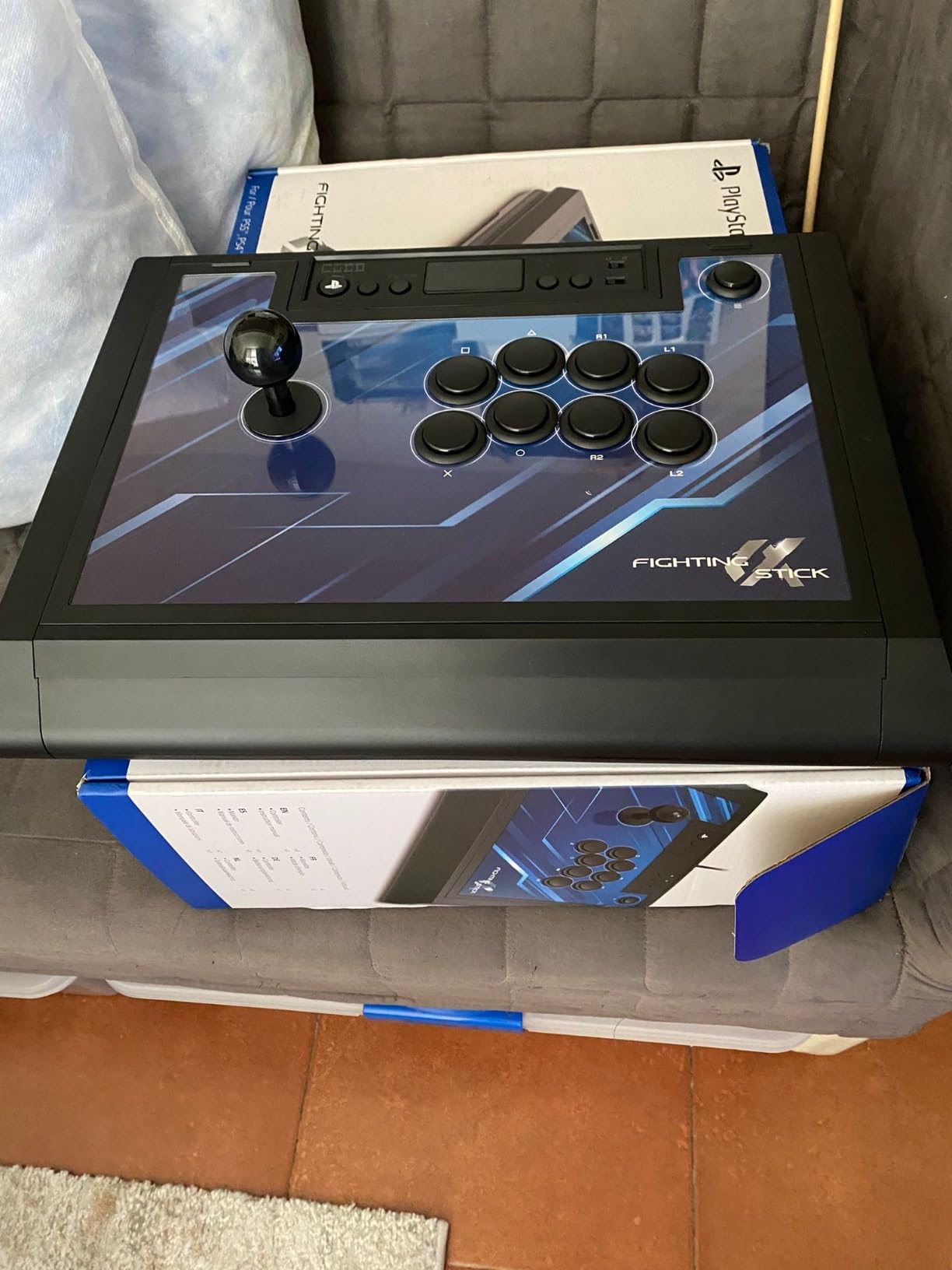 HORI PlayStation 5 Fighting Stick Alpha - Tournament Grade Fightstick for PS5, PS4, PC - Officially Licensed by Sony customer photo 2