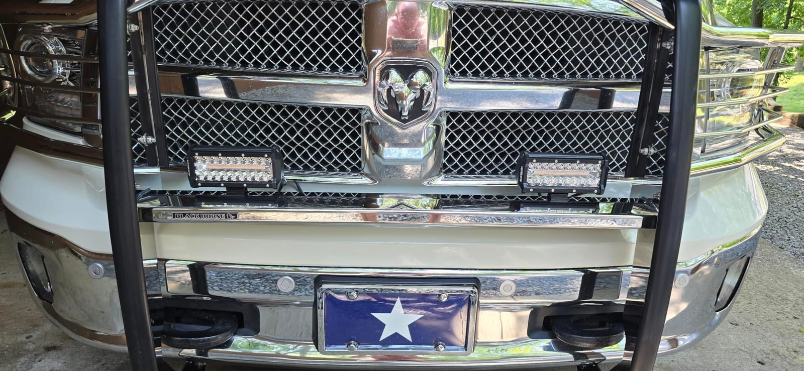 Auxbeam 42 Inch LED Light Bar, 240W Curved Off Road Amber White Combo Beam customer photo 1