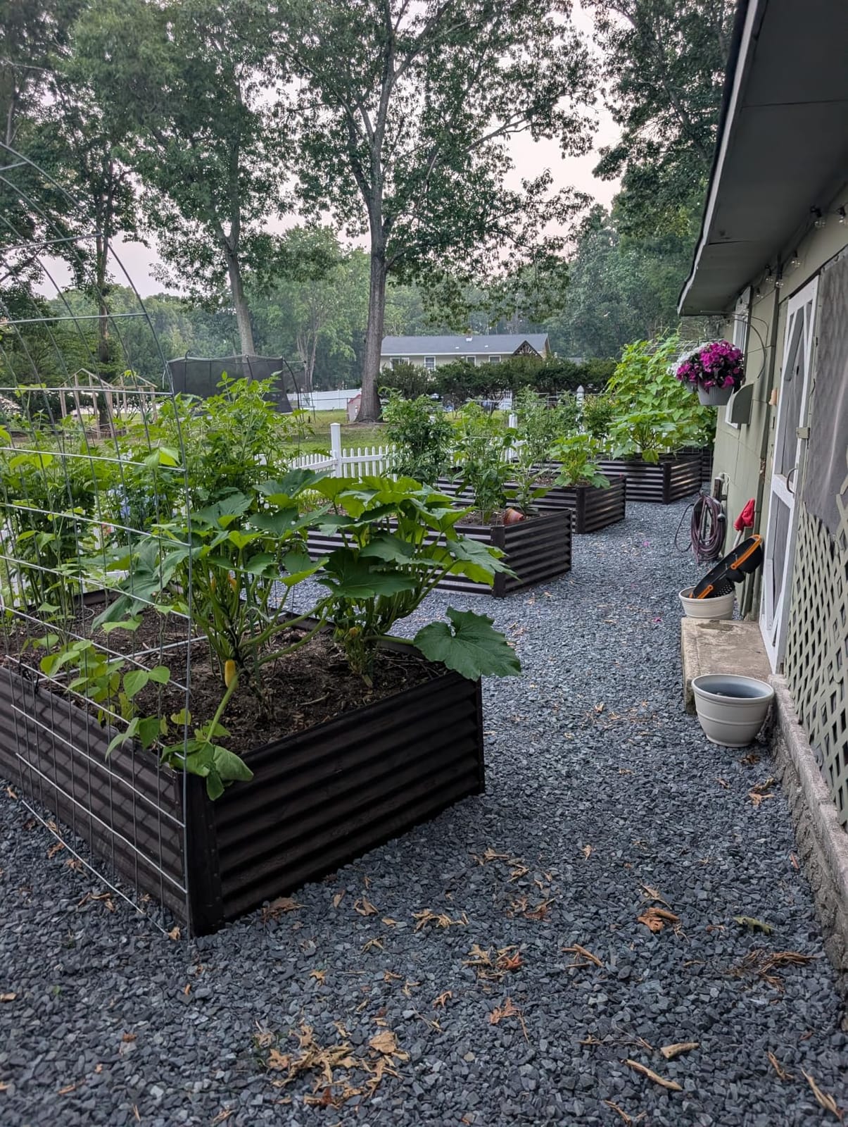 Best Choice Products 8x4x2ft Outdoor Metal Raised Garden Bed, Deep Root Planter Box for Vegetables, Herbs & Flowers, 478-Gallon Capacity, 100% Non Toxic Materials - Gray customer photo 1