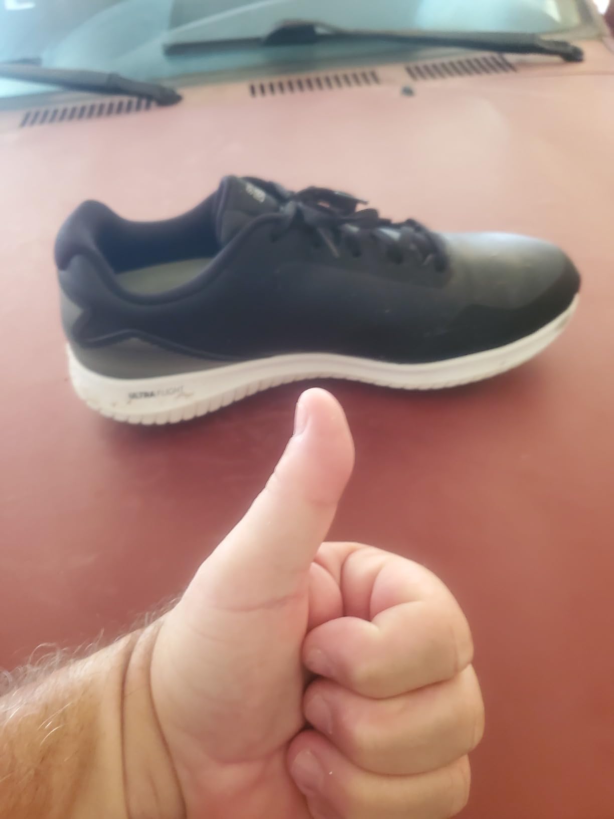Skechers Men's Max Fairway 3 Arch Fit Spikeless Golf Shoe | Golf, Waterproof, Arch Fit, Ultra Flight, Spikeless, Lightweight customer photo 2