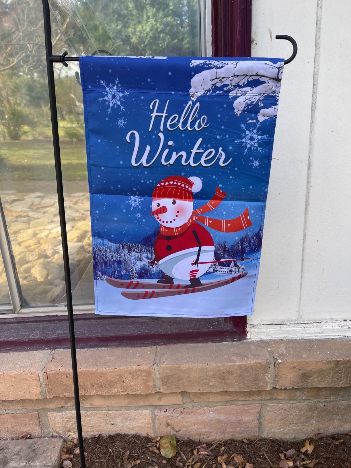 Seasonal Garden Flags Set of 12 Double Sided 12 x 18 Inch Yard Flags, Small Yard Flags for Outside, Christmas Spring Summer Fall Winter Outdoor Flags, Holiday Garden Flags for All Seasons customer photo 2