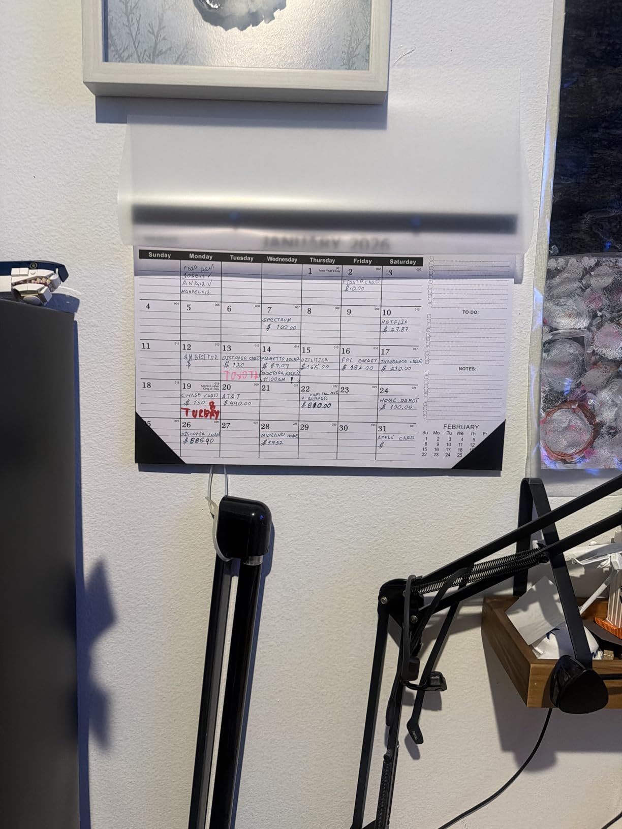 Desk Calendar 2026-2027,October 2026 to March 2028, Desk Calendar 2026-2027 with to-do list,Calendar 2027-18 Months,2027 Calendar 17