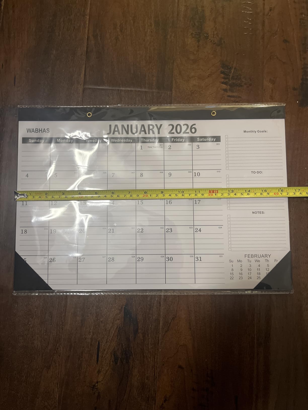 Desk Calendar 2026-2027,October 2026 to March 2028, Desk Calendar 2026-2027 with to-do list,Calendar 2027-18 Months,2027 Calendar 17