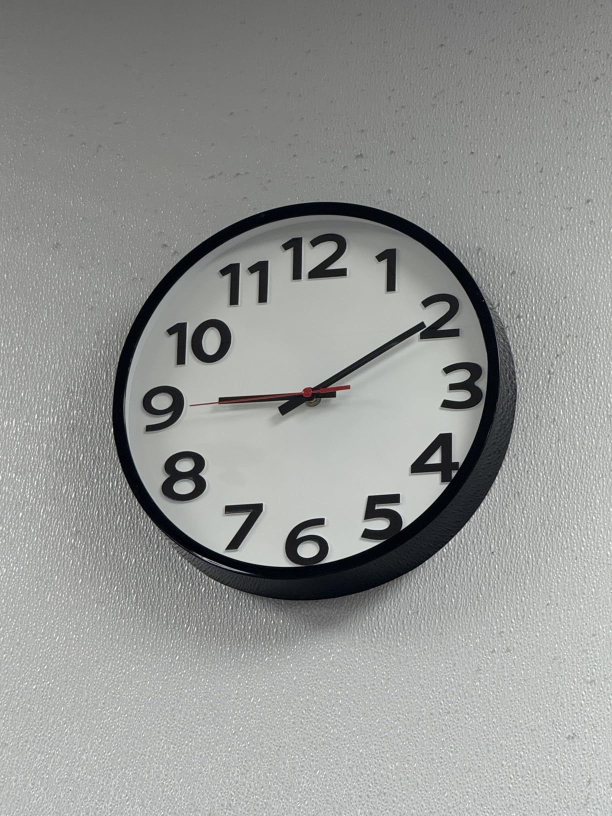 Crosstime Wall Clock Silent Non Ticking Indoor Outdoor Clock Battery Operated Easy to Read Analog Decorative Clocks for Bedroom Office Home Patio Pool Porch Decor,12 Inch Aqua customer photo 2
