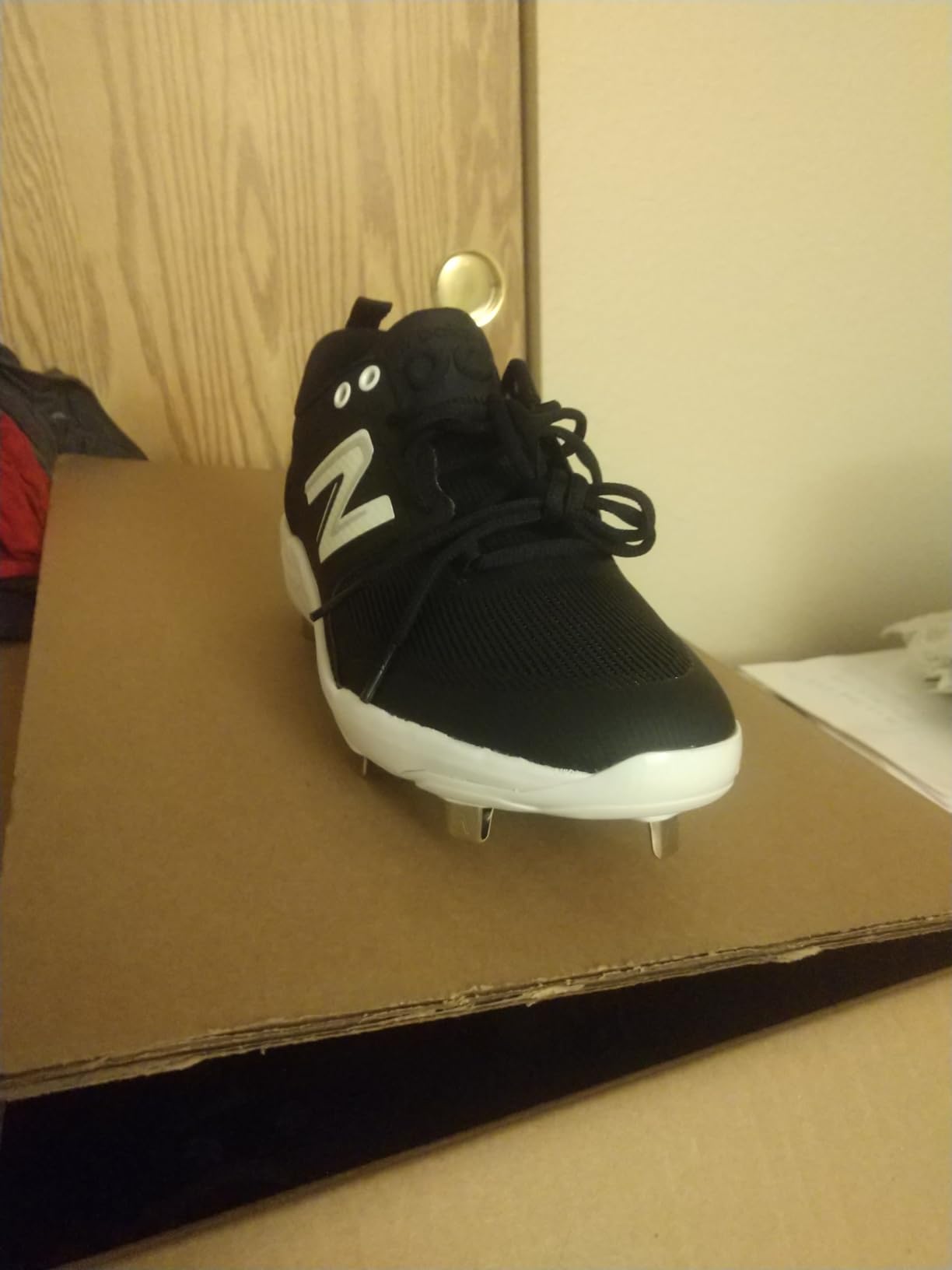 New Balance Men's Fresh Foam X 3000 V6 Metal Baseball Shoes customer photo 1