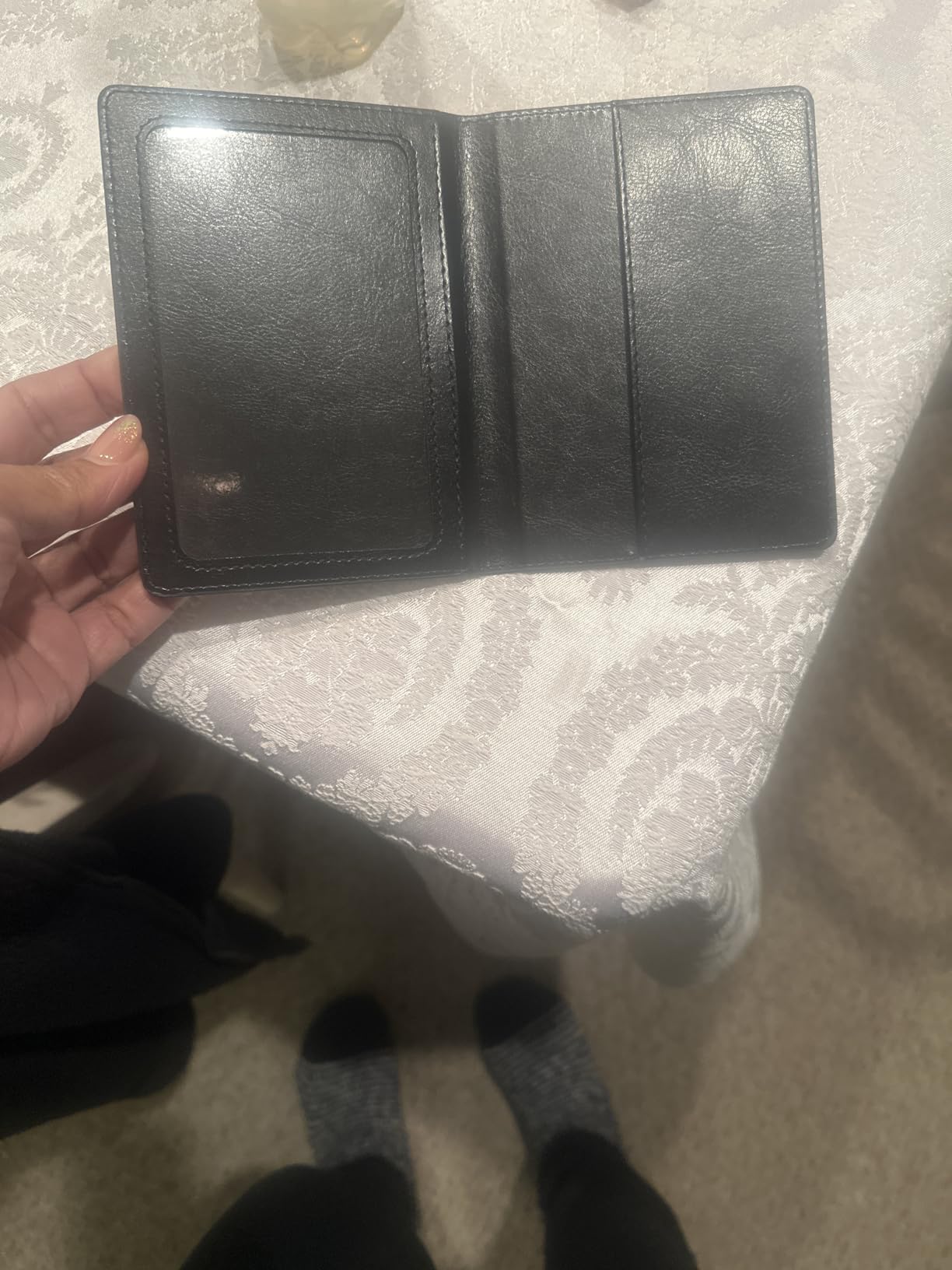 2 Pcs Passport Holders,Ultra Slim Passport Wallet for Travel Essentials customer photo 2