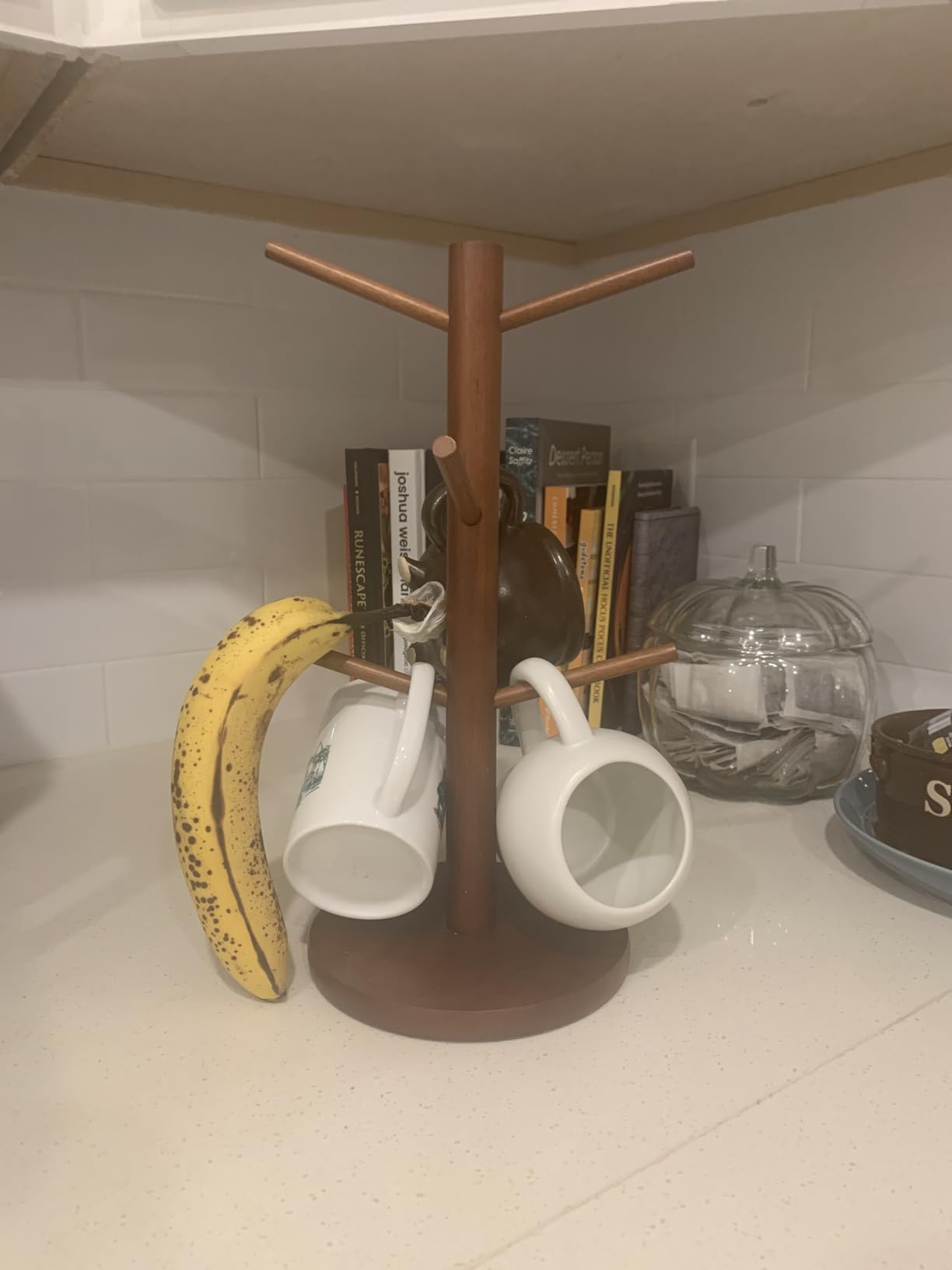 MyLifeUNIT Mug Holder Tree, Coffee Cup Holder with 6 Hooks (Black) customer photo 1