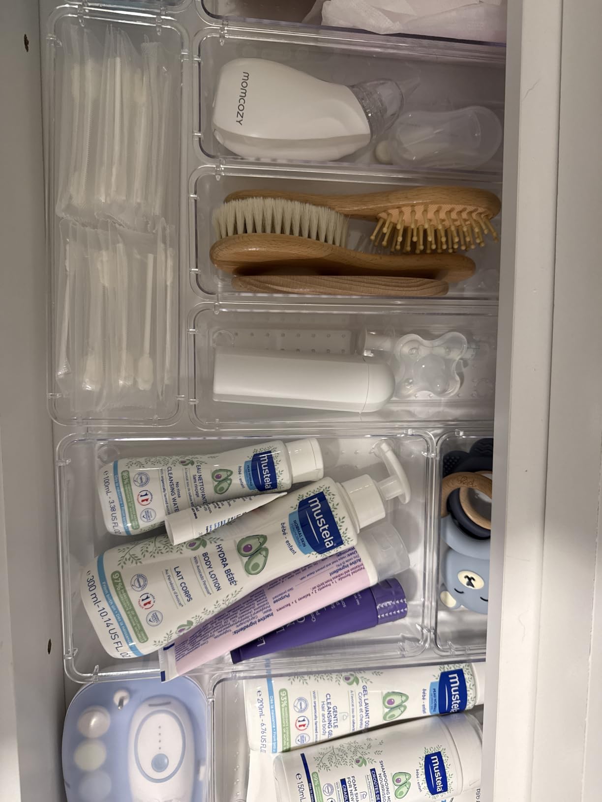 25 PCS Clear Plastic Drawer Organizer, Makeup Organizers and Storage Bins customer photo 2