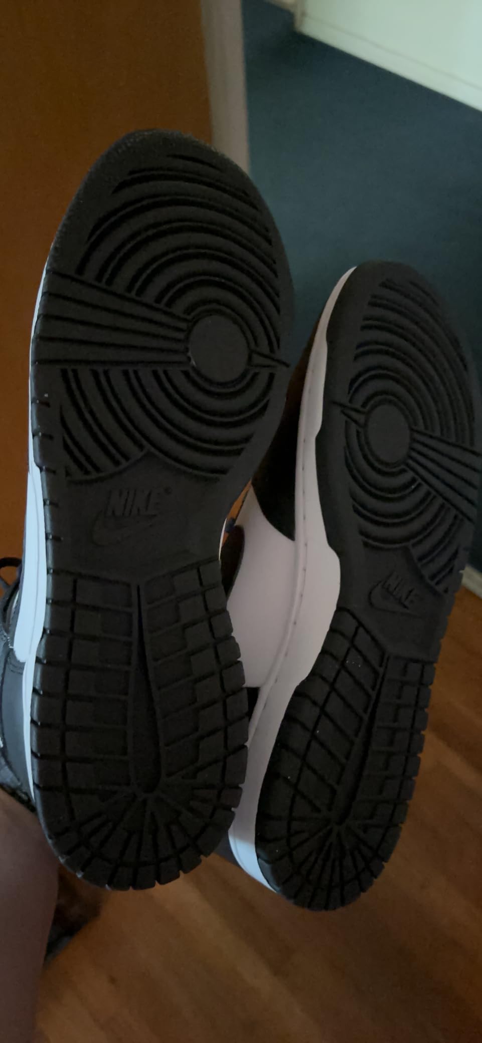 Nike Dunk High Black White (2021) Style Code: DD1399-105 customer photo 2