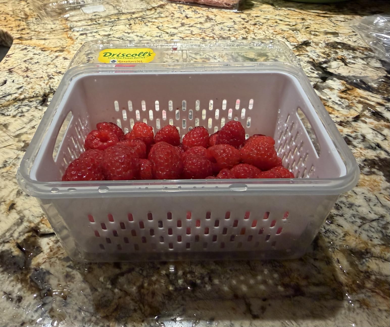 5 PCS Large Fruit storage Containers for Fridge ,Food Storage Containers customer photo 1