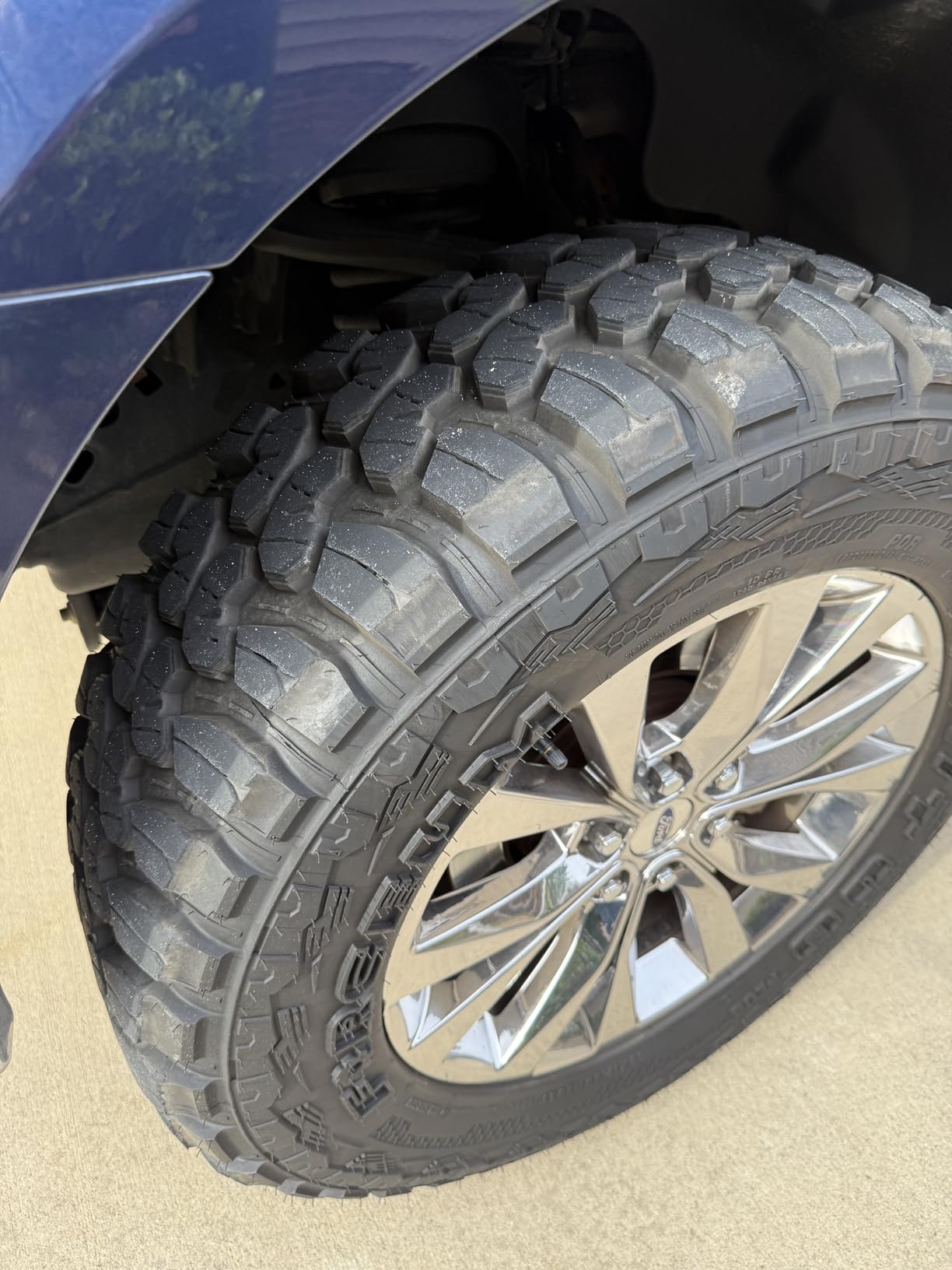 Forceum M/T 08 Plus Mud Off-Road Light Truck Radial Tire-35X12.50R20LT 121Q Load Range E 10-Ply BSW customer photo 2
