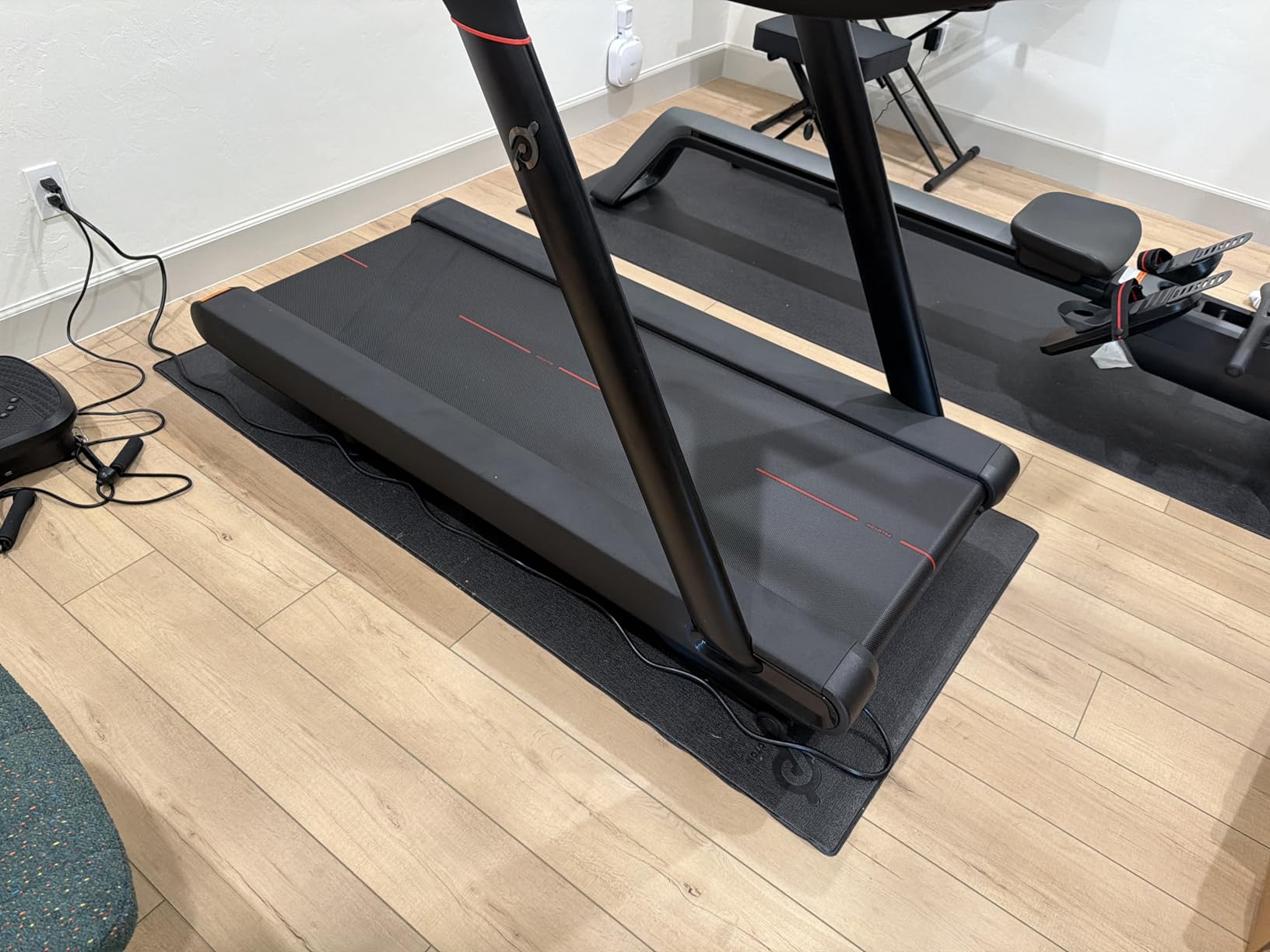Peloton Bike Mat, Exercise Equipment Floor Protector, Black, 72