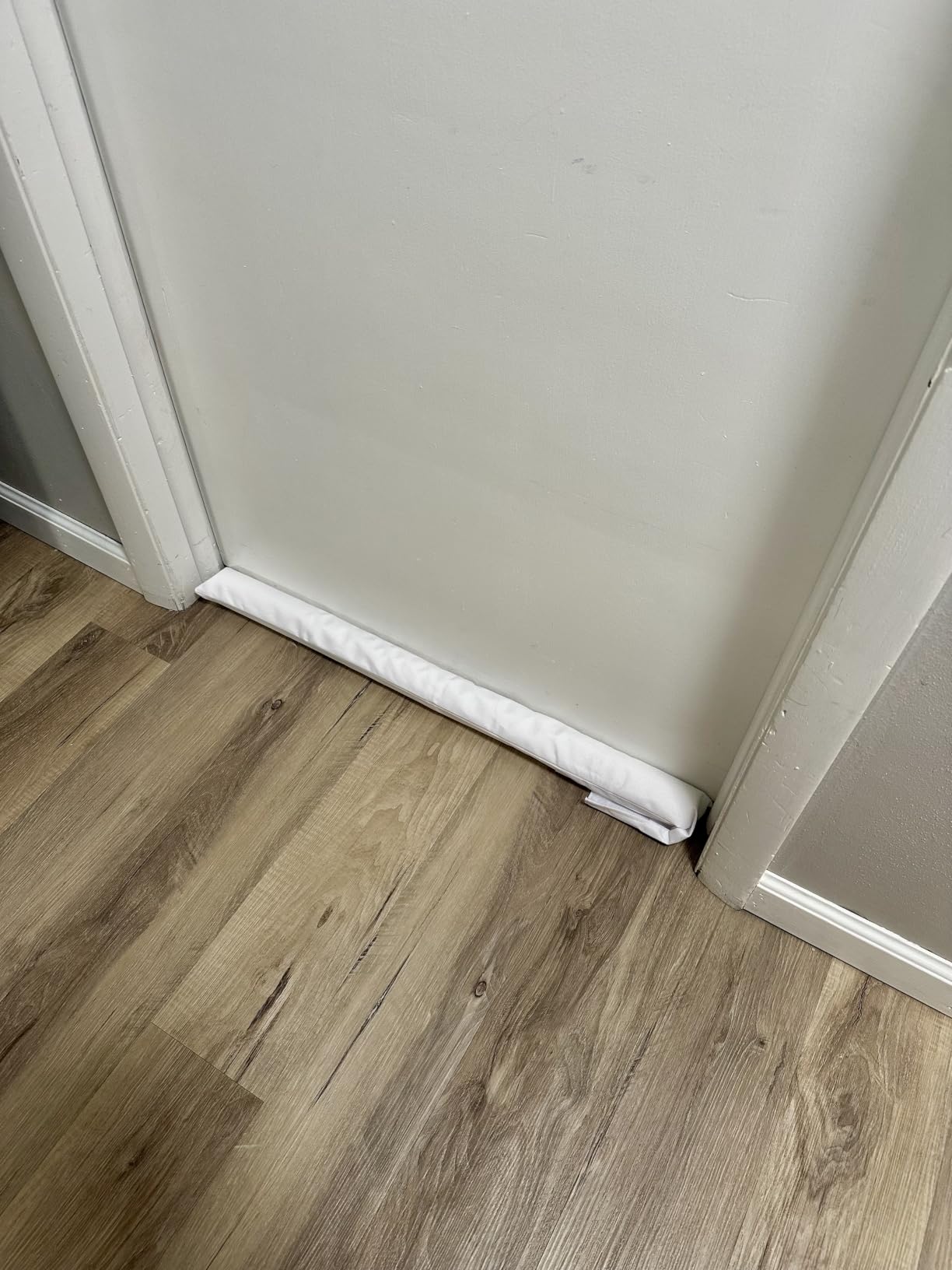 MAXTID Large Door Draft Stopper for Bottom of Doors 36” Under Door Sweep Noise Blocker Black Gap Stoppers Adjustable Doors Seal Sweep Guard Draft, Window Breeze Stoppers, Home Essentials Gadgets customer photo 2