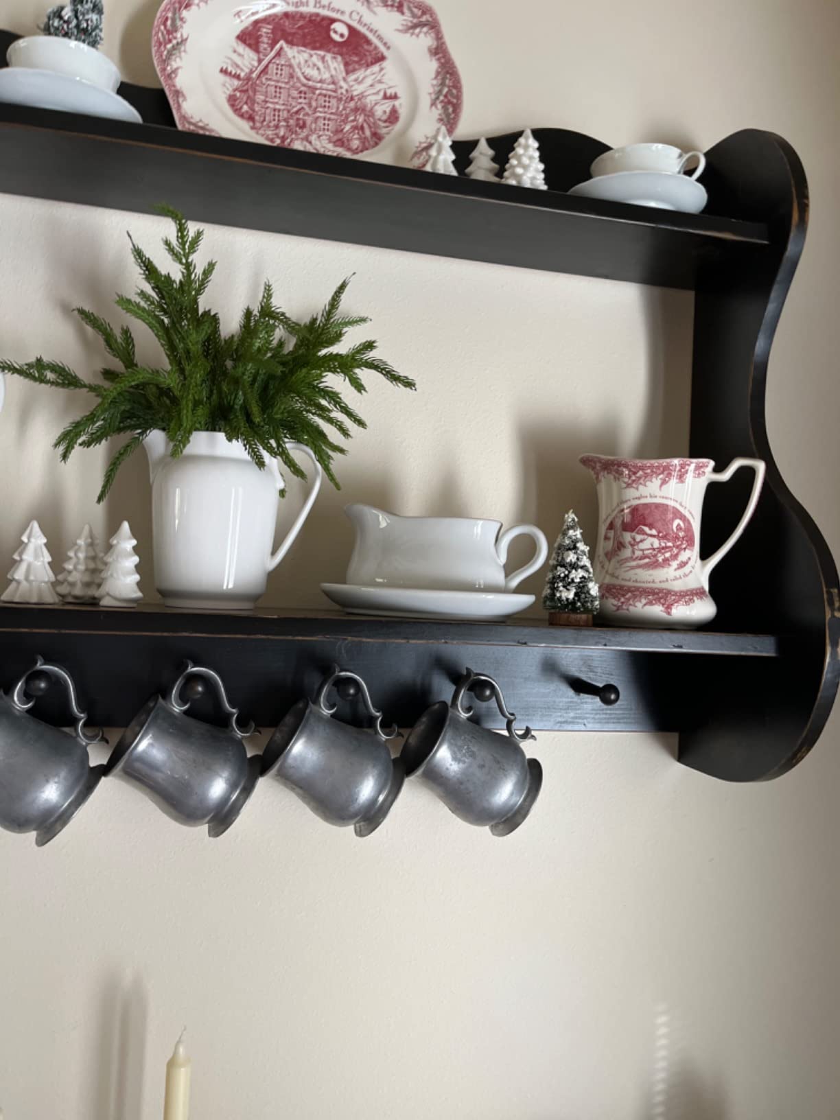 LE TAUCI 17oz Gravy Boat with Saucer Stand, Set of 1, Ceramic Sauce Boat with Tray for Salad Dressings, Creamer, Broth, Black Pepper, White customer photo 1