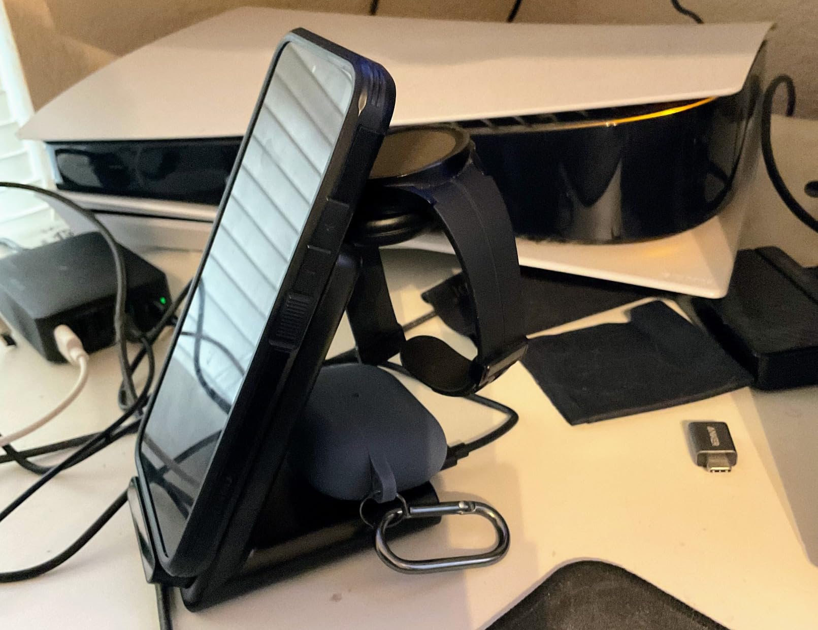 Wireless Charging Station,3 in 1 Charging Stand for Apple Multiple Devices customer photo 1