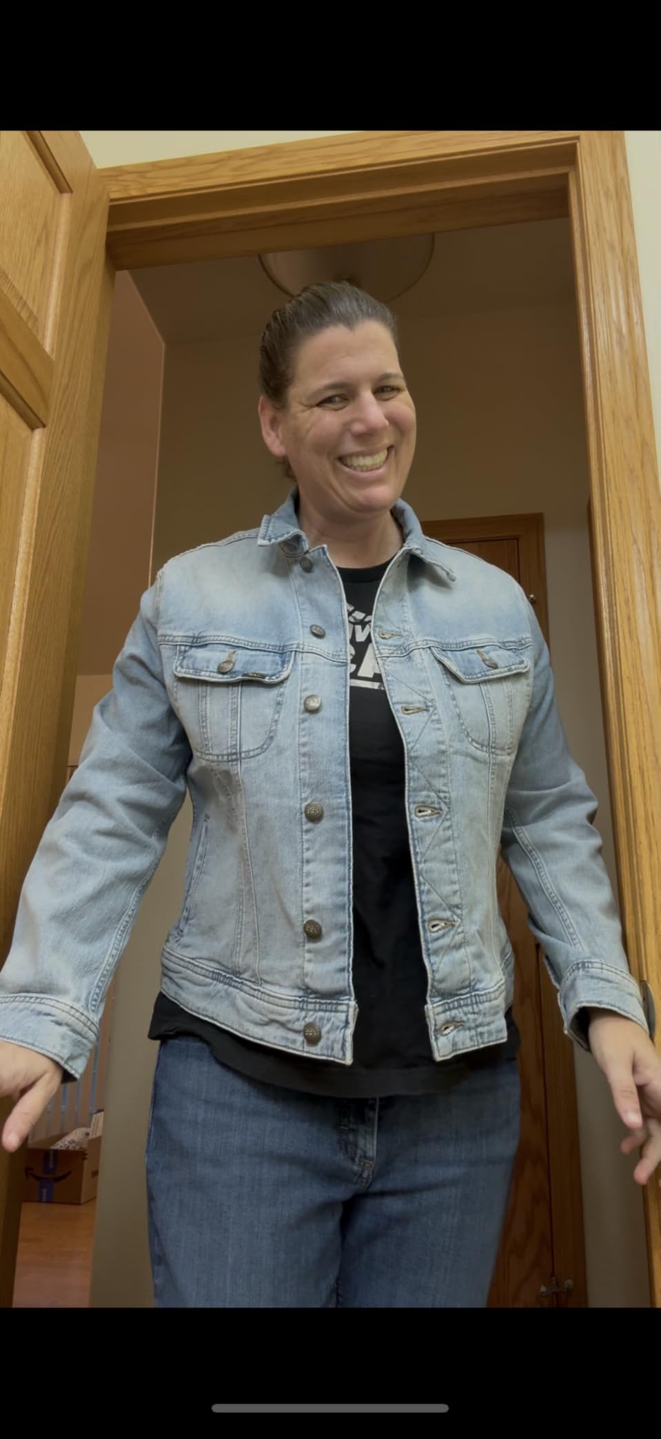 Lee Women’s Legendary Rider Denim Jacket customer photo 2