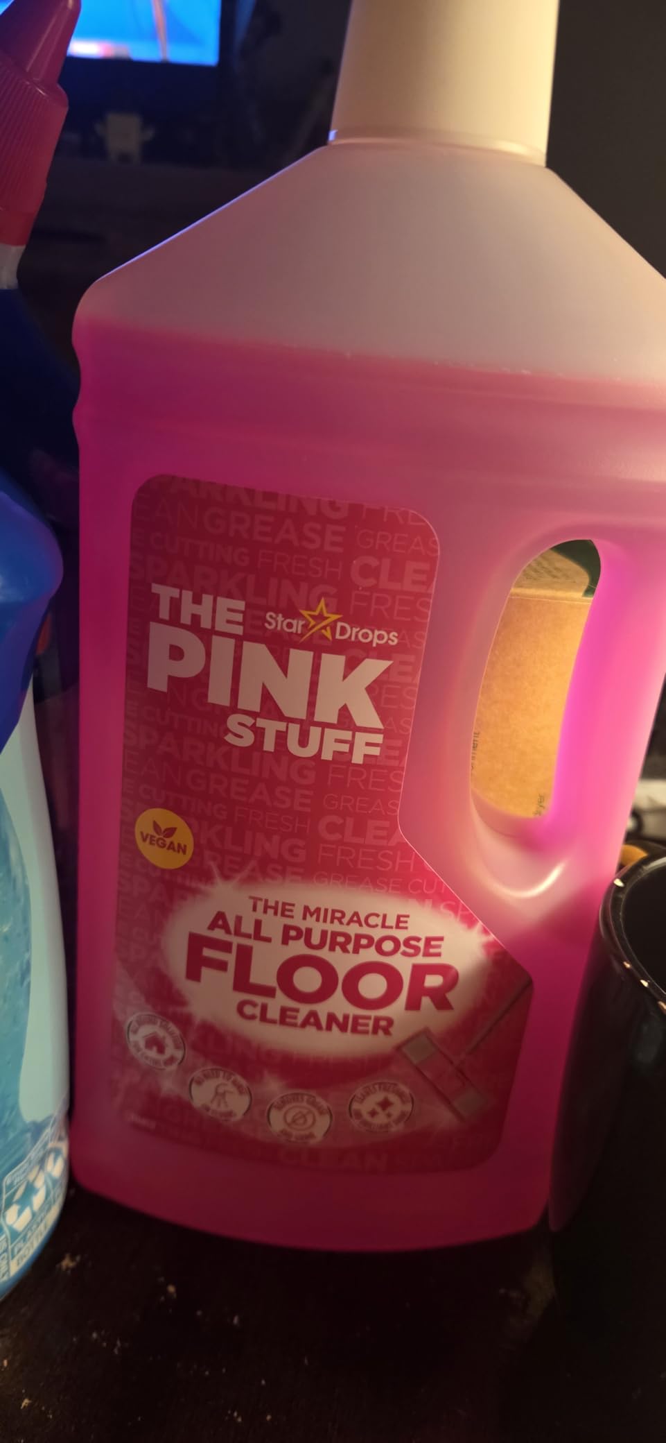 Stardrops The Pink Stuff The Miracle All Purpose Floor Cleaner 33.8 Fl Oz | No Need To Rinse on Floors, Leaves Freshness and Brilliant Shine customer photo 1