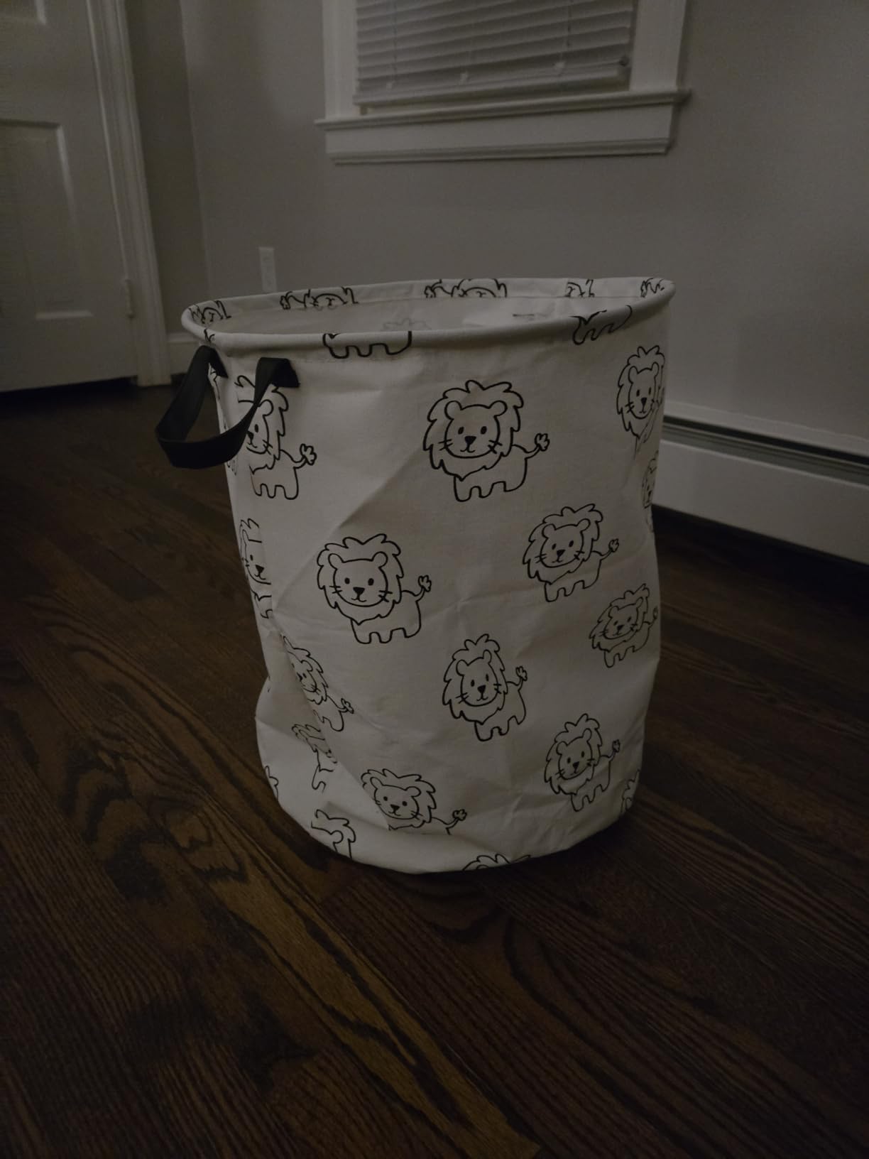 ESSME Rainbow laundry basket,Collapsible Laundry Hamper with Waterproof PE Coating Hamper Nursery Hamper for Room Decor, storage,Gift Basket.(Rainbow) customer photo 2