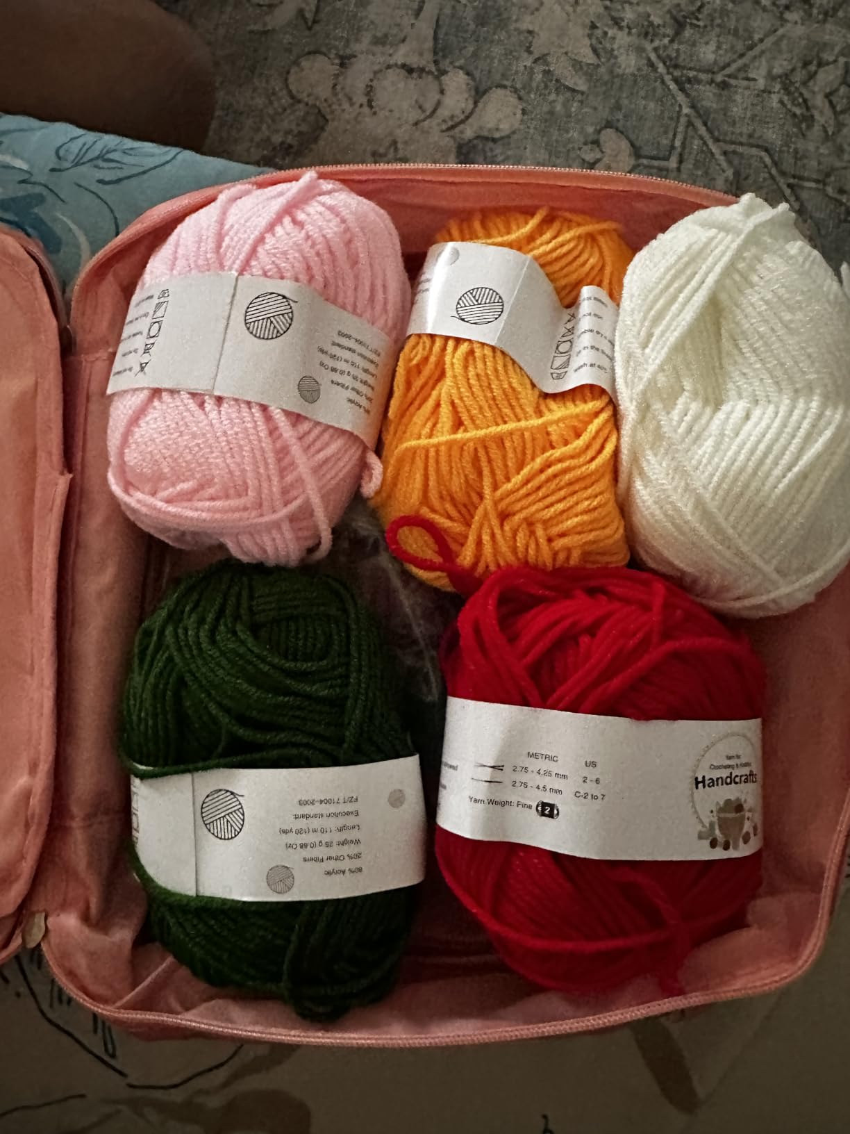 Aeelike Crochet Kit for Beginners- Ideal DIY Craft Gift for Women, Pink customer photo 2