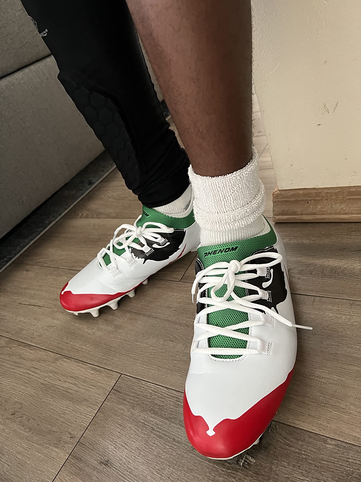 Phenom Elite The Joker Football Cleats – Velocity 2.0 | DC Edition | Men's Lightweight Speed Performance Cleats customer photo 2