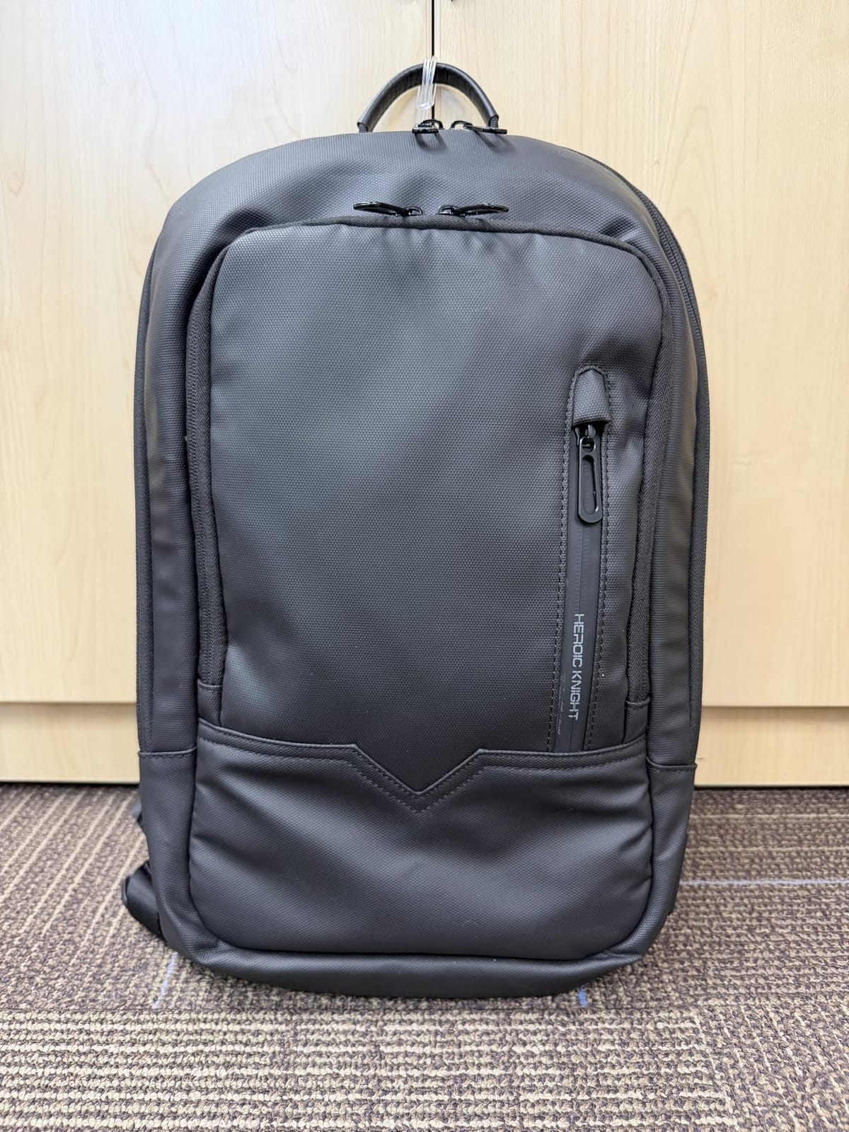hk Backpack for Men Business Slim Laptop Bag customer photo 2