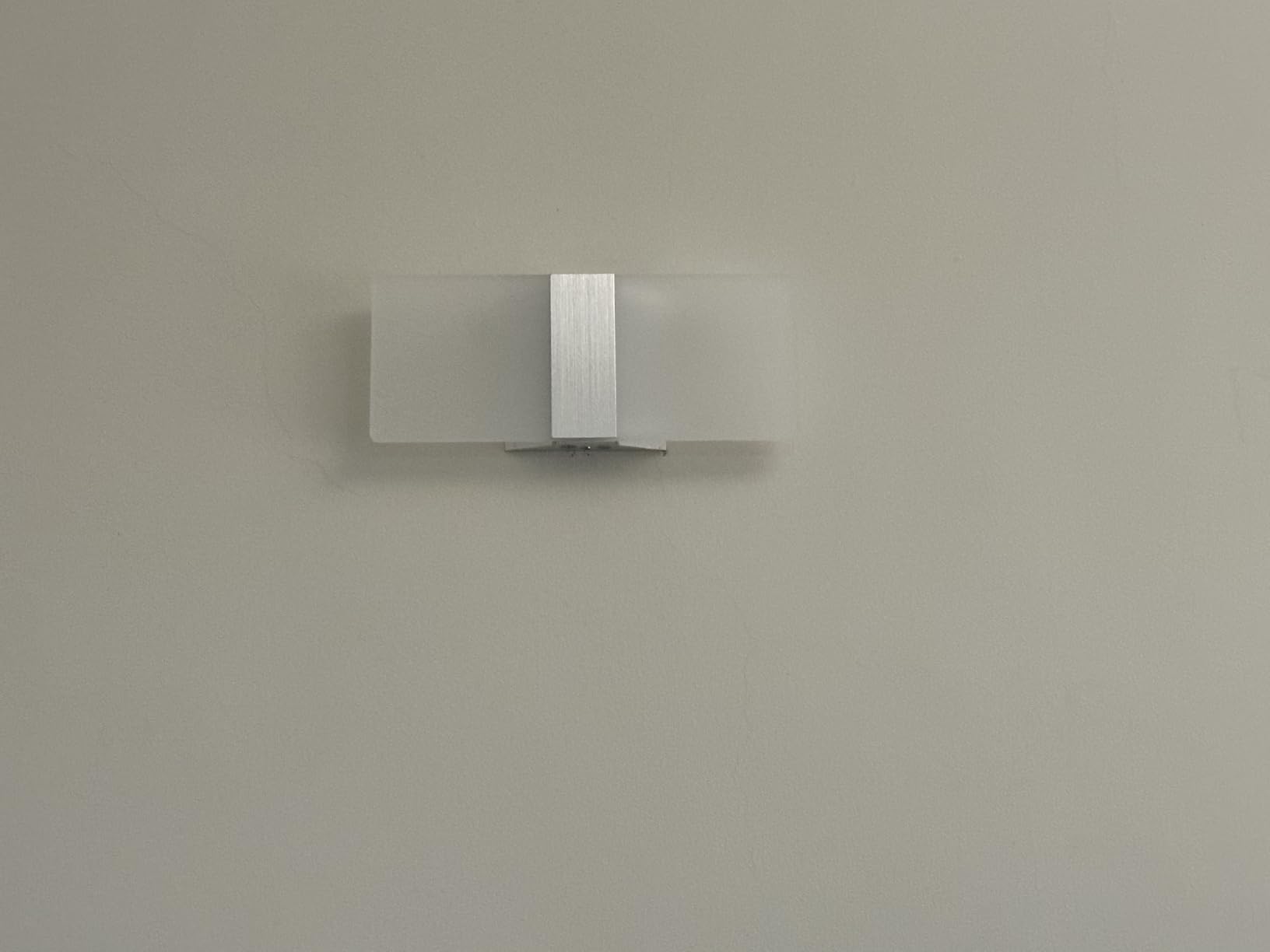 KICAAO Modern Wall Sconces Set of Two, Led Wall Light 10w, 6000k White Light Up Downlight, Hardwired Acrylic Wall Light Lighting, Suitable for Living Room Corridor Bedside (Cool White 6000K 2Pack) customer photo 2