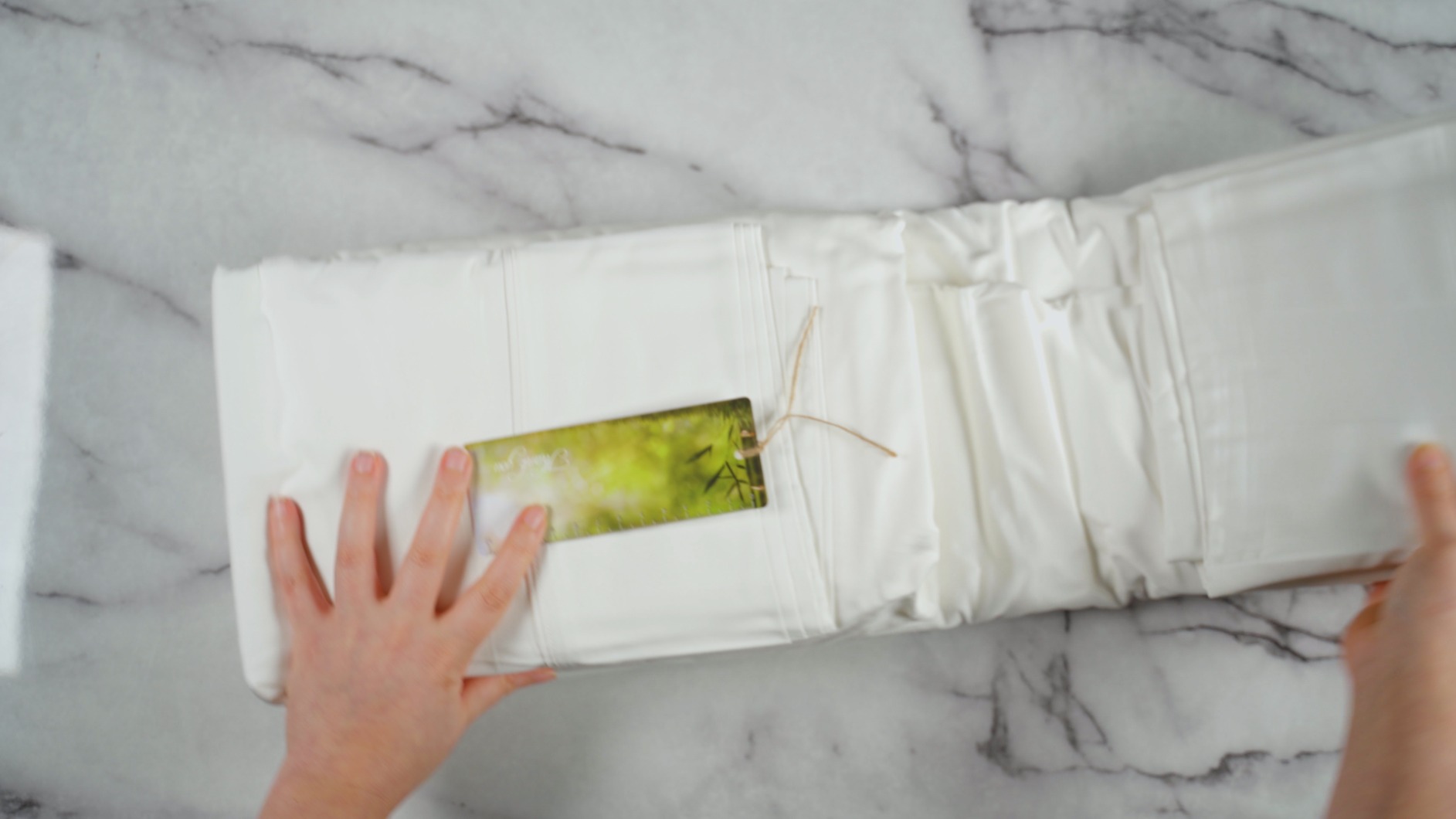 GOKOTTA King Bamboo Rayon Sheets Set, Silky Soft Cooling Sheets Stay Put customer photo 2
