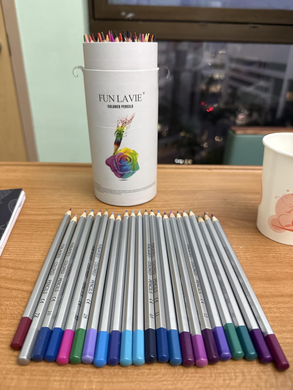 48 Colored Pencils for Adult Coloring Books, Soft Core Art Pencils customer photo 1