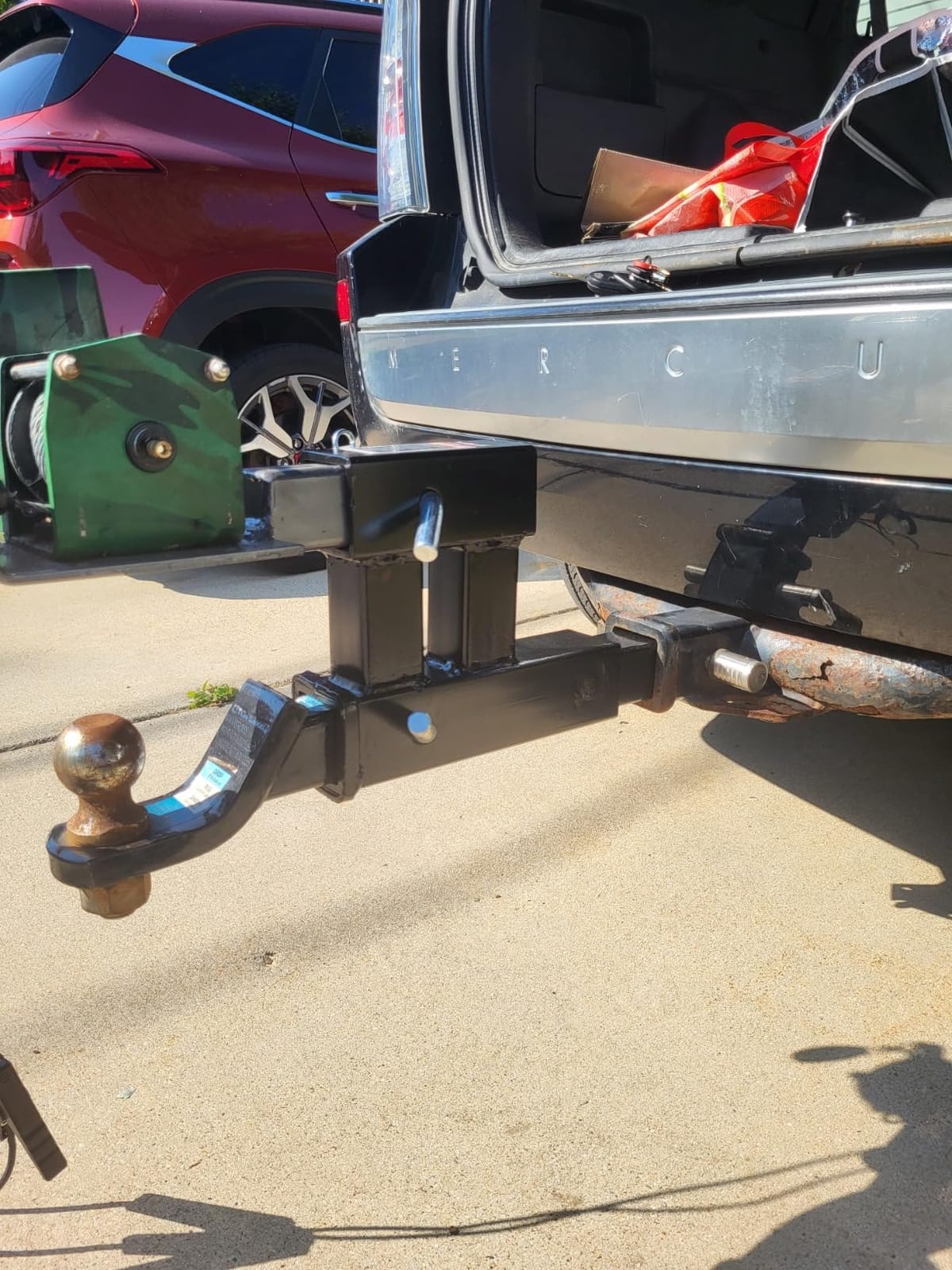 Universal Winch Mounting Plate with 2