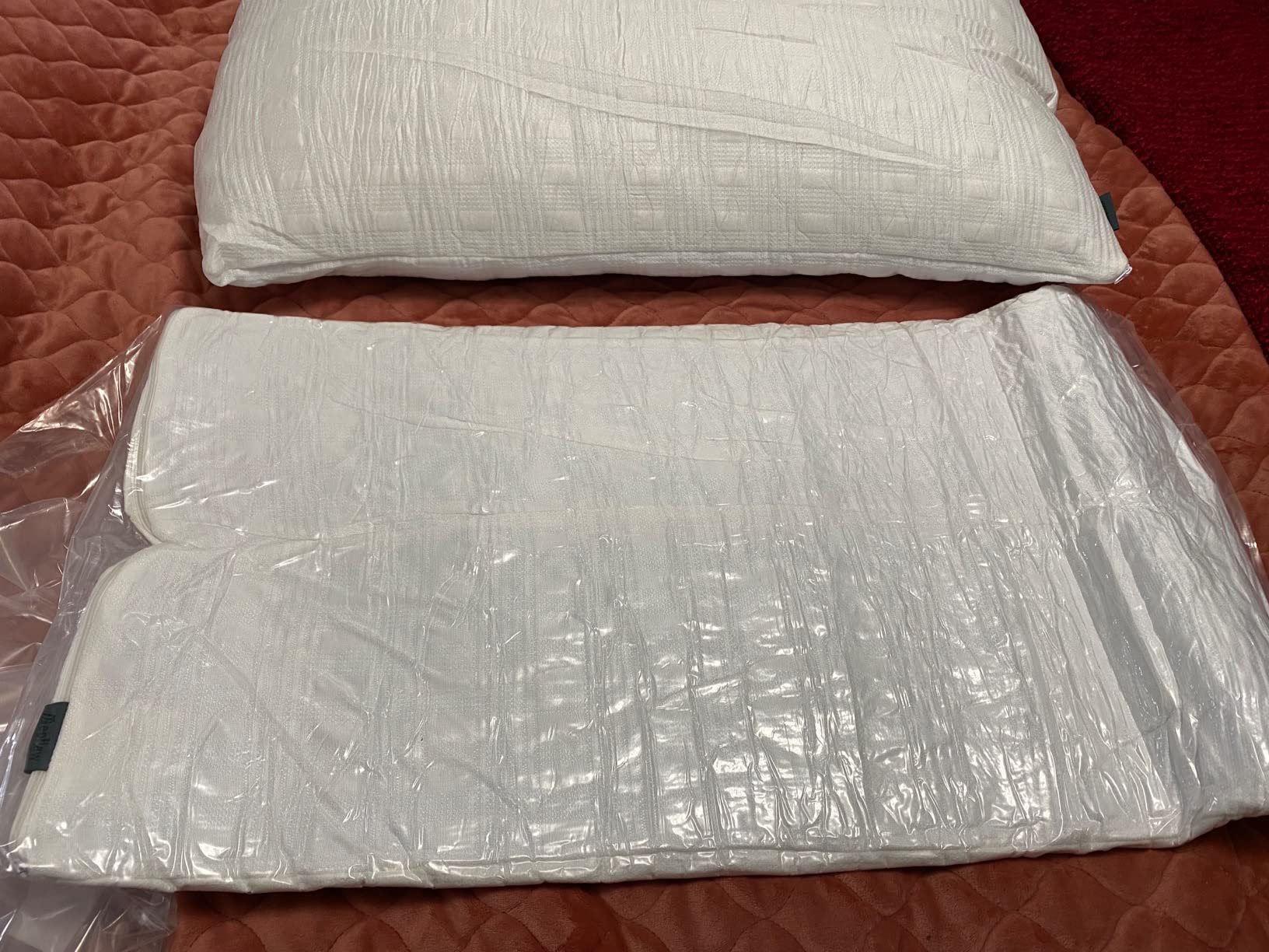 Meoflaw Adjustable Cooling Bed Pillows for Sleeping Standard Size Set of 2 | Shredded Memory Foam Fill, Medium Firm Support, Customizable Loft, Removable Washable Cover, Ideal for Side & Back Sleepers customer photo 1
