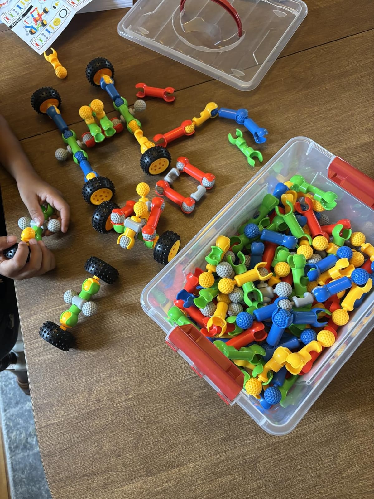 Building Toys for Kids Ages 4-8, STEM Toys for 3 4 5 6 7+ Year Old Boy Gift customer photo 1