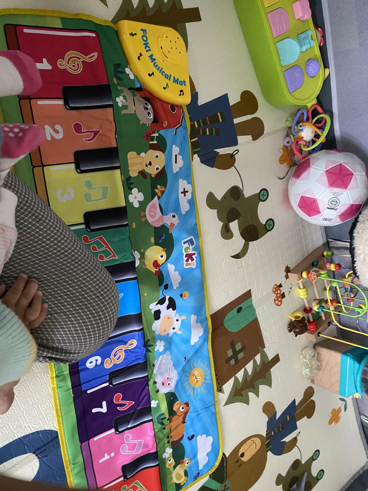 FOKI Floor Piano Mat, Baby & Toddler Toys for 1-3 Year Old Boys & Girls customer photo 2