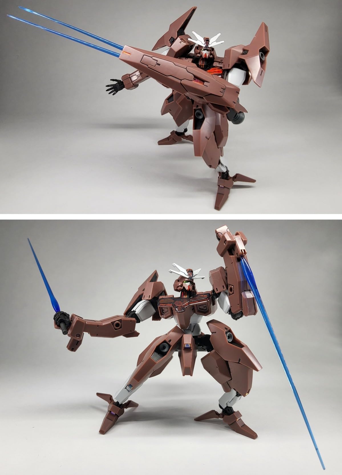 Bandai Hobby - Mobile Suit Gundam: The Witch from Mercury - #19 Gundam Aerial Rebuild, Bandai Spirits HG 1/144 Model Kit,Blue customer photo 2