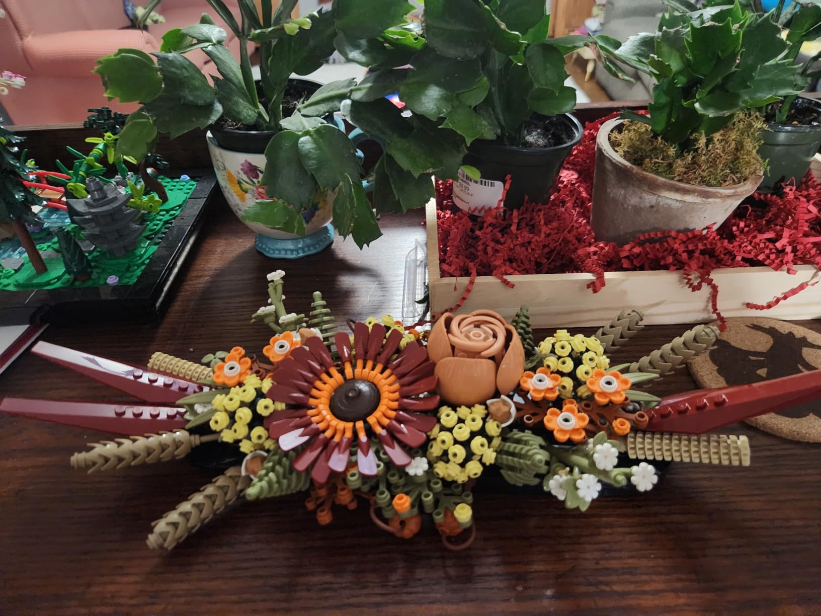 LEGO Icons Dried Flower Centerpiece Building Sets for Adults, Ages 18+ Years - Fall & Thanksgiving Decorations for Dinner Table or Mantel - 10314 customer photo 1
