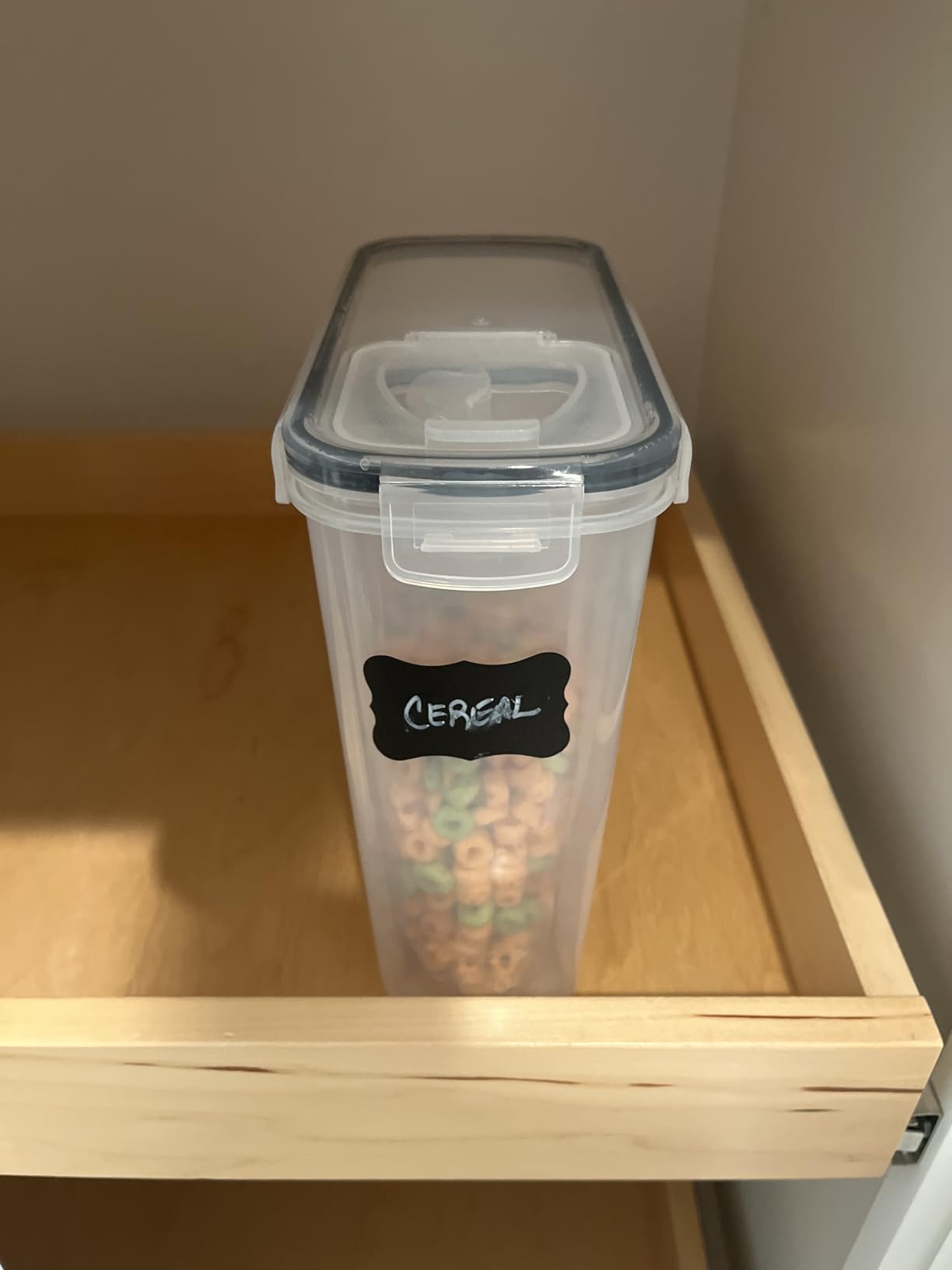 Utopia Kitchen Cereal Containers Storage Set with Lids, 4 Pack, 4L (135 Oz) customer photo 1