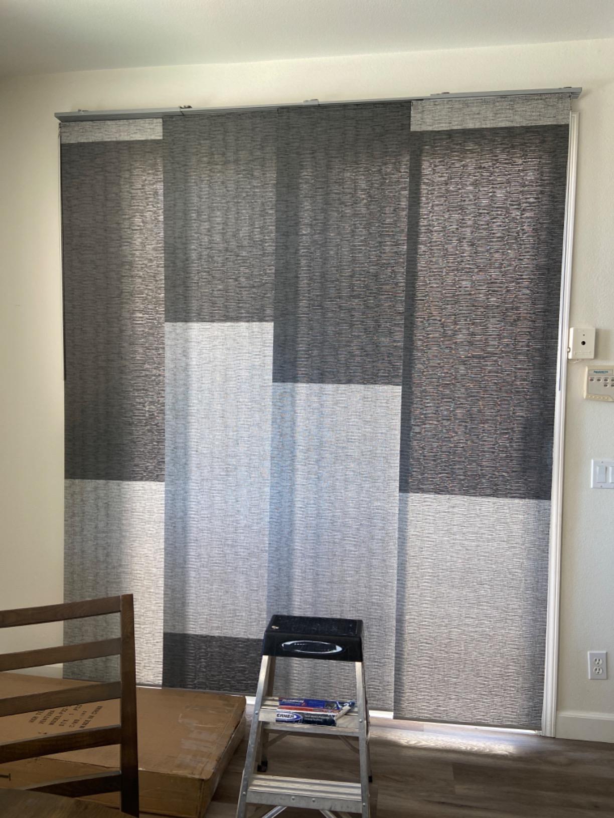 GoDear Design Vertical Blinds Woven Closet 45.8
