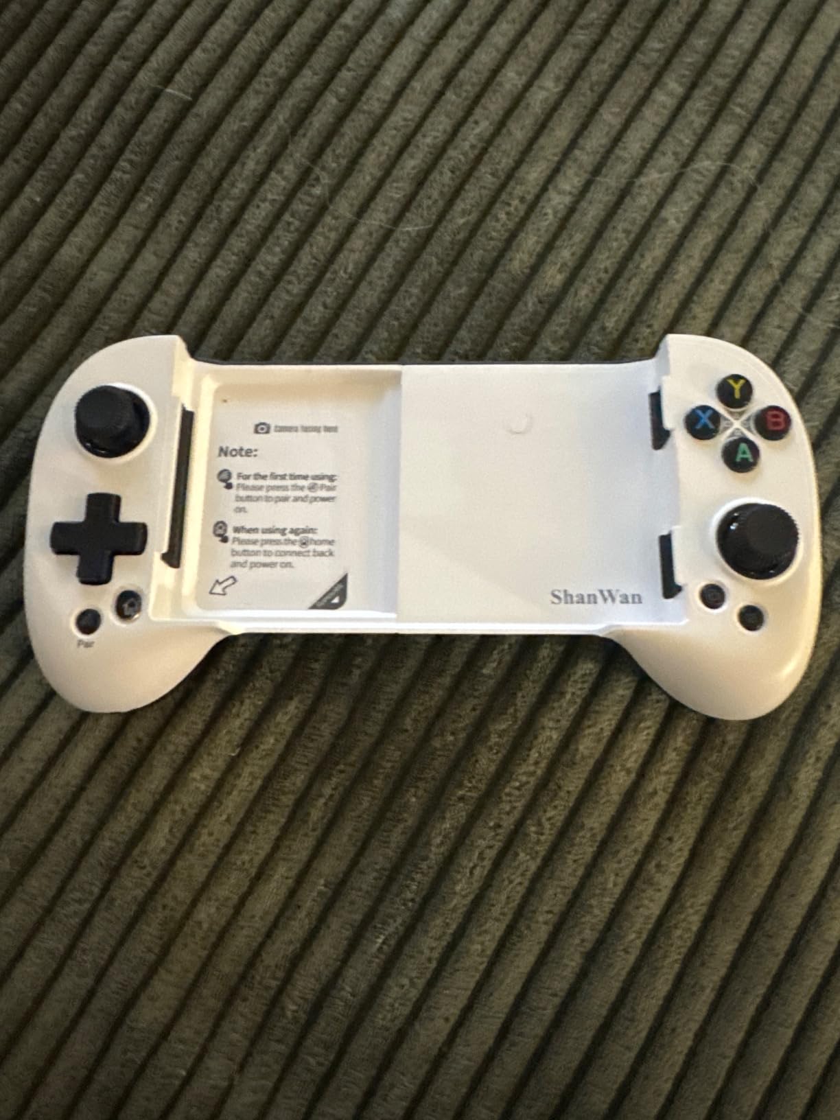 ShanWan Mobile Game Controller for iphone/Android with PHONE CASE Support, Bluetooth Wireless Gamepad - PS Remote Play, Xbox Cloud, Steam Link, GeForce NOW, MFi Arcade Games-Long Battery Life customer photo 2