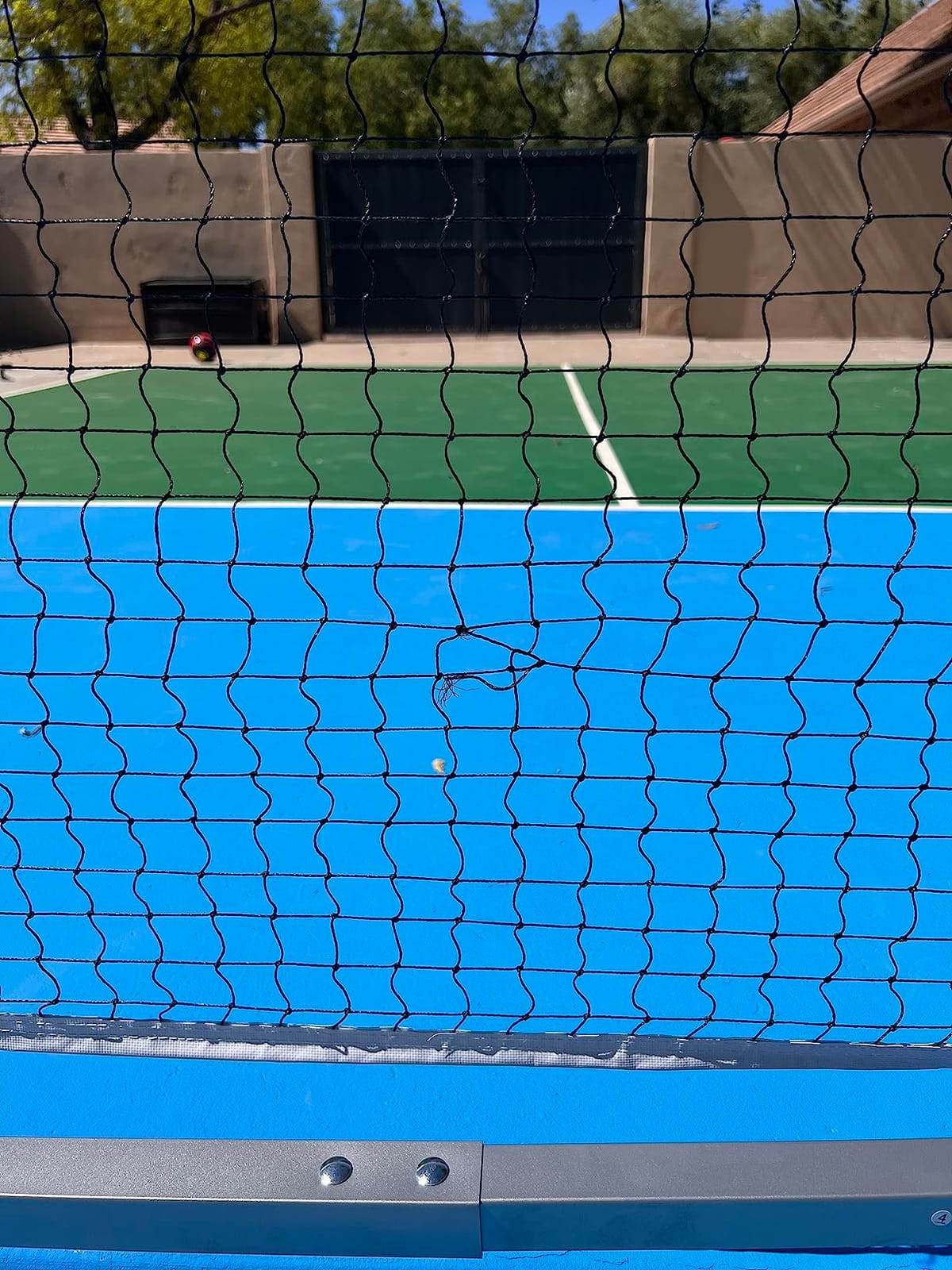 A11N SPORTS Pro Pickleball Net with Wheels, 22 FT Regulation Size customer photo 1